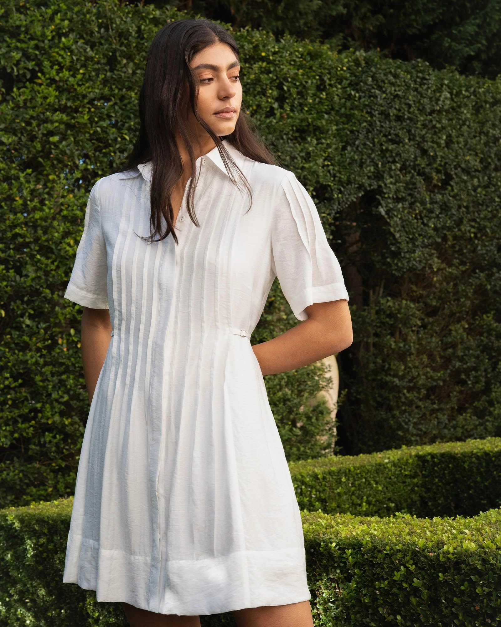 Forcast Clothing - Sunshine Pleated Dress 