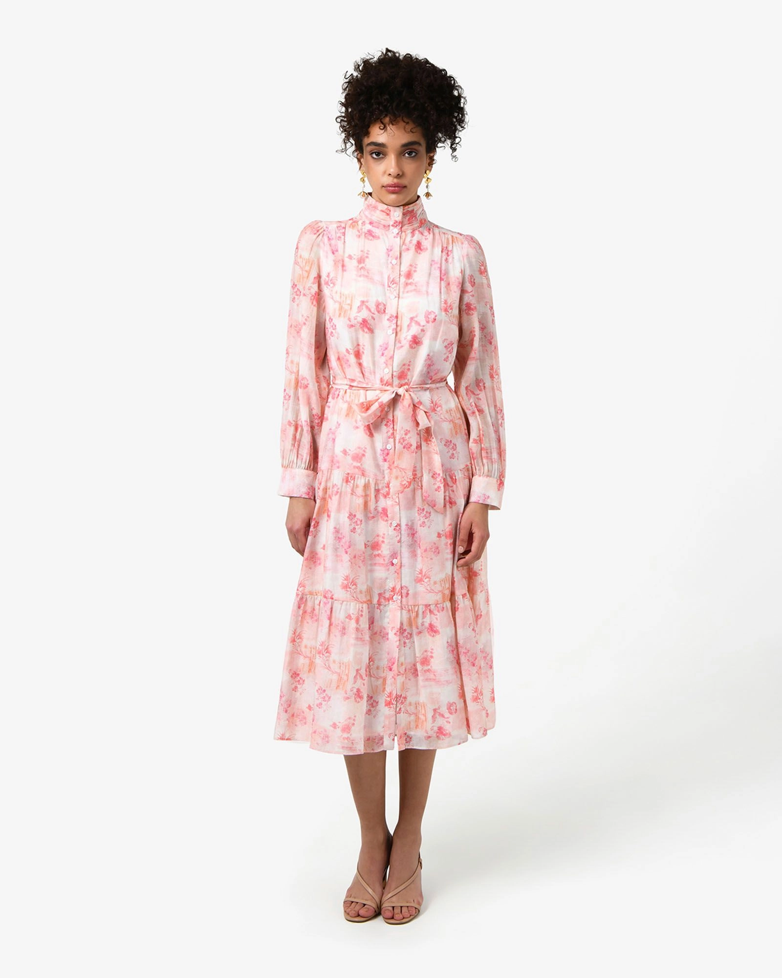 Forcast Clothing - Kalia Midi Floral Dress 