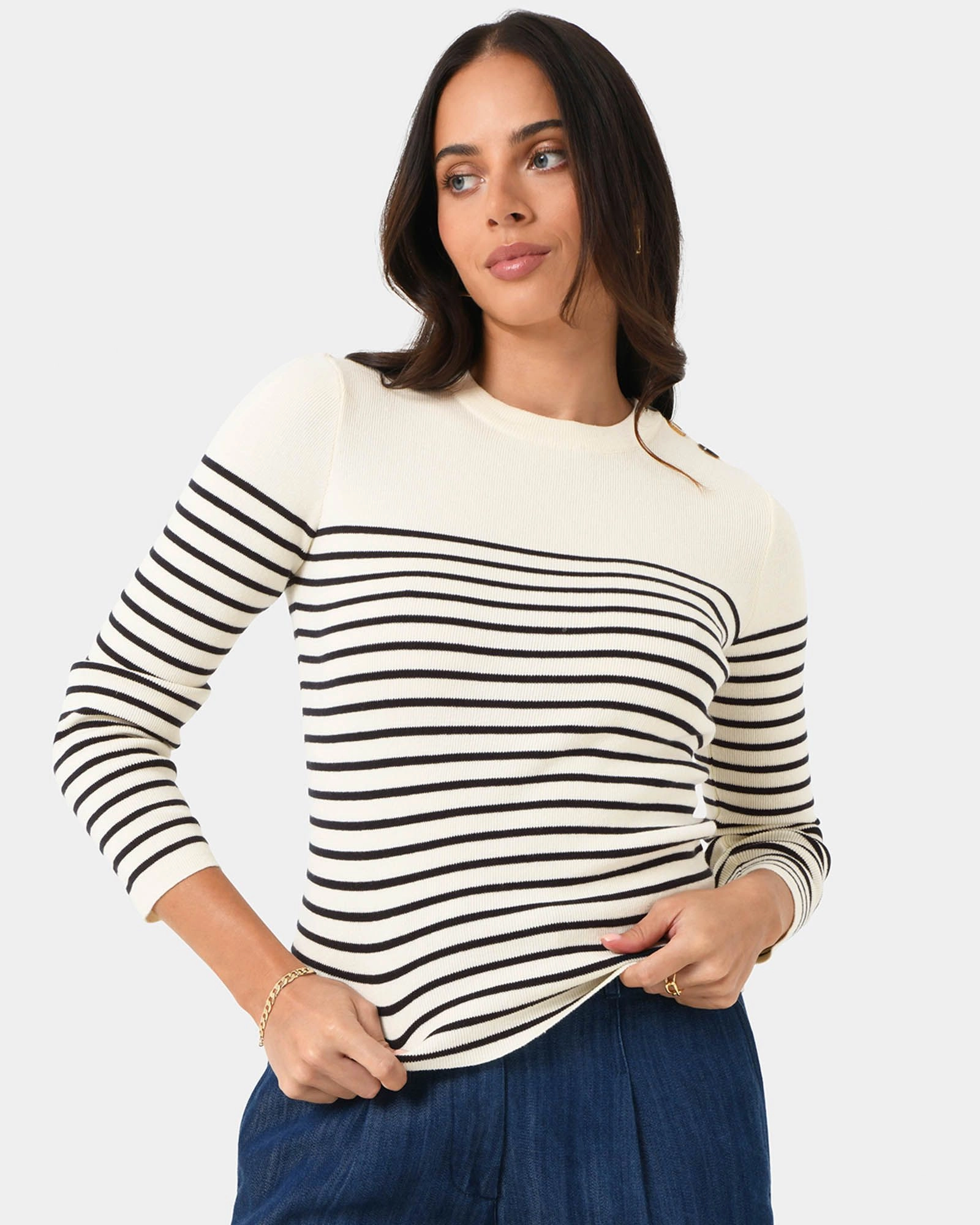 Forcast Clothing - Margot Long Sleeve Knit
