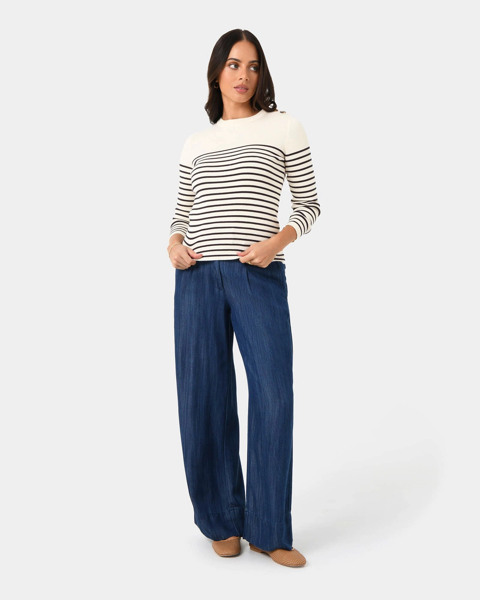 Forcast Clothing - Margot Long Sleeve Knit