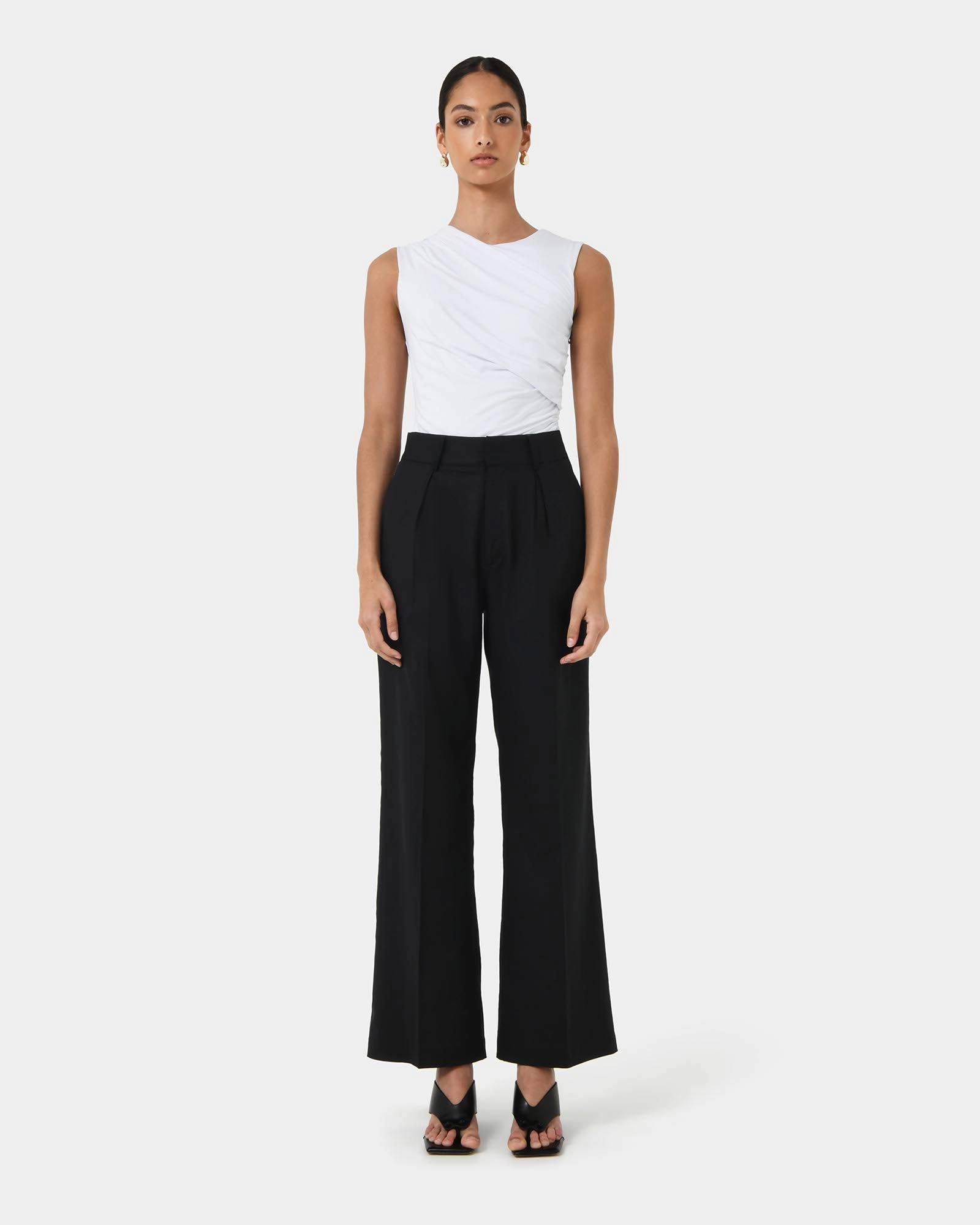 Forcast Clothing - Perry Linen Tailored Pants