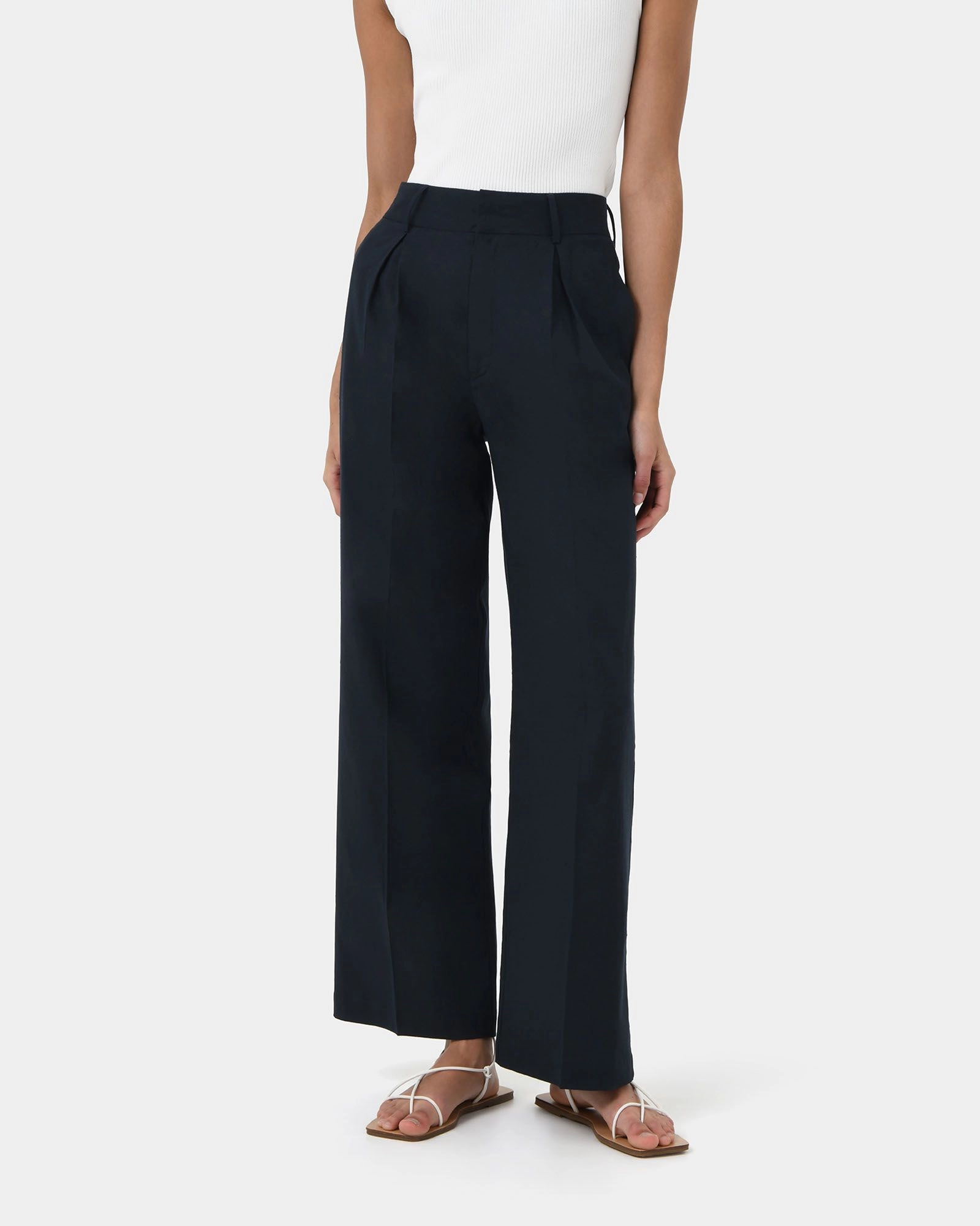 Forcast Clothing - Perry Linen Tailored Pants