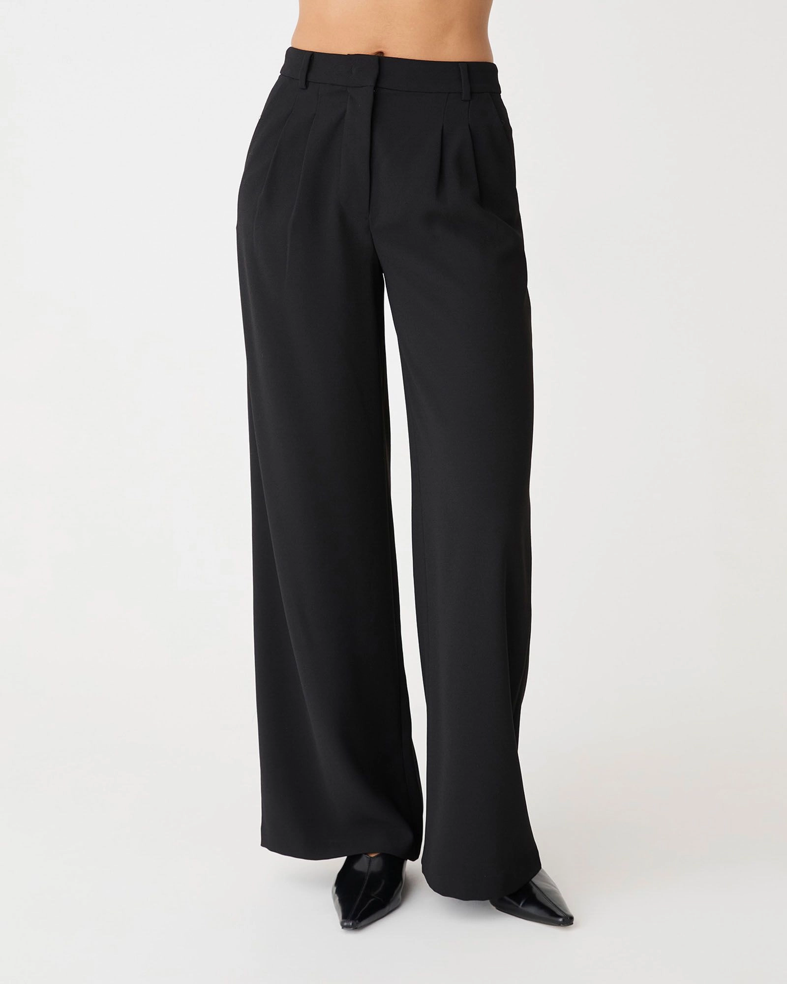 Forcast Clothing - Rumy Wide Leg Tailored Pants