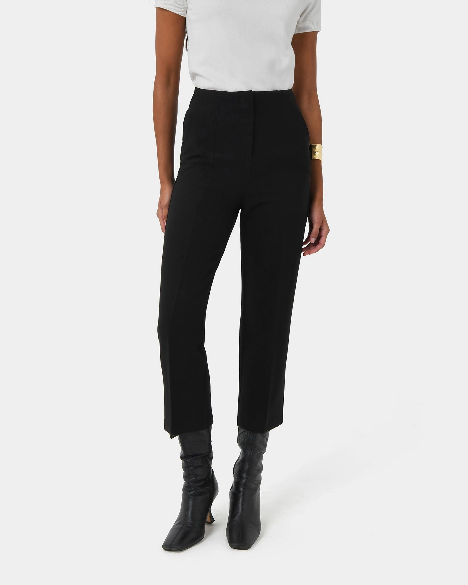 Forcast Clothing - Lee Tailored Crop Pants