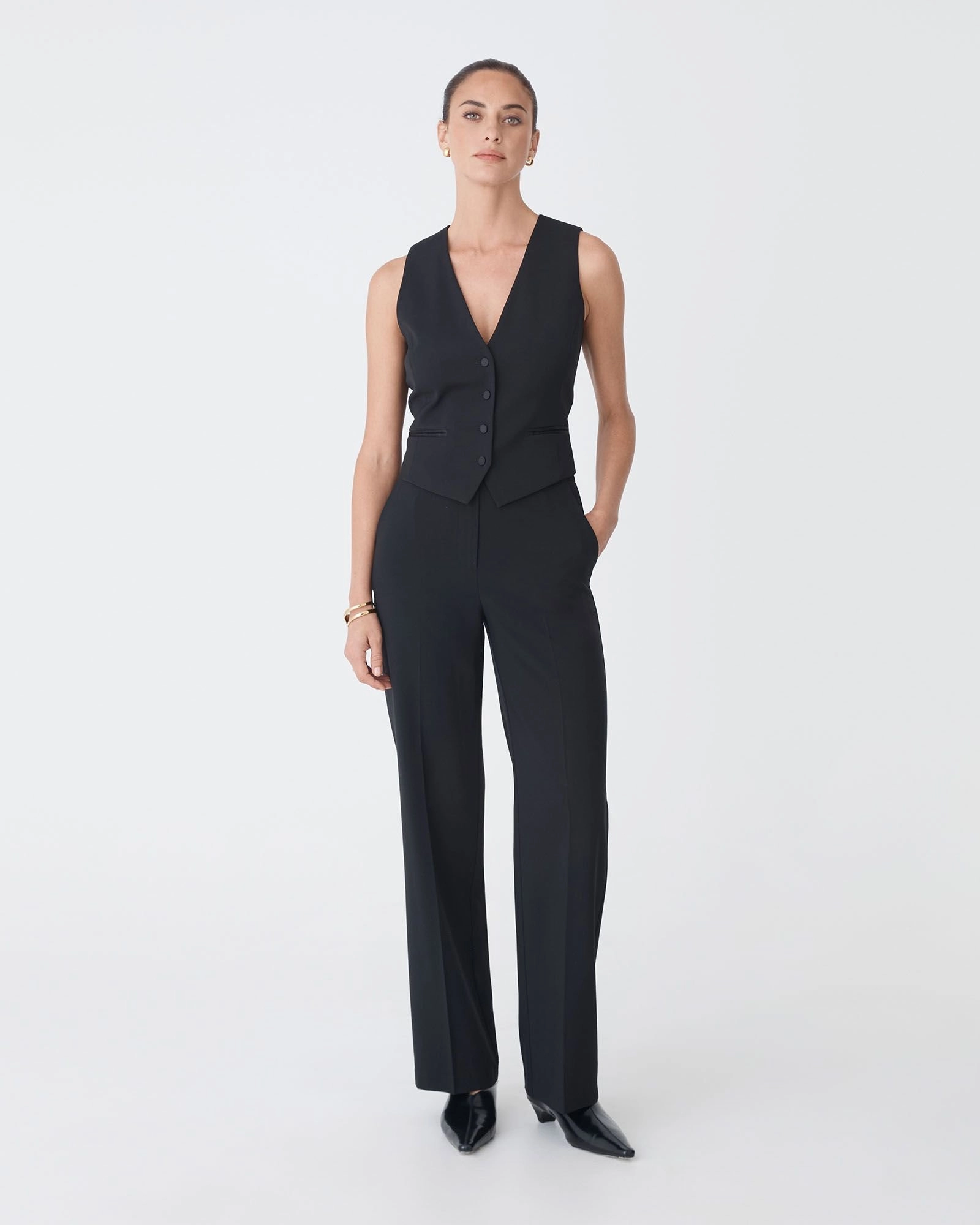 Forcast Clothing - Eve Wide Leg Pants