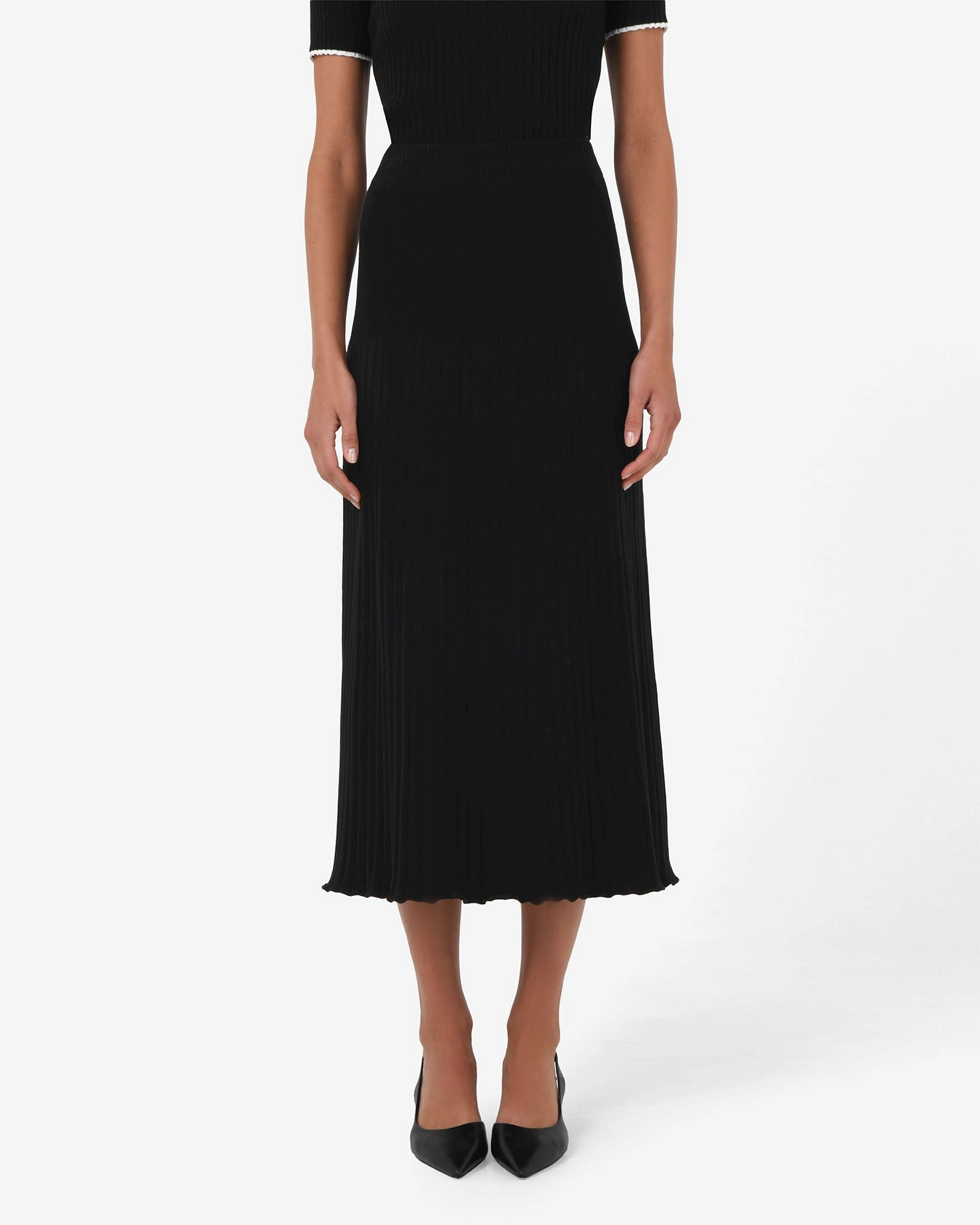 Forcast Clothing - Hanni Midi Knit Skirt