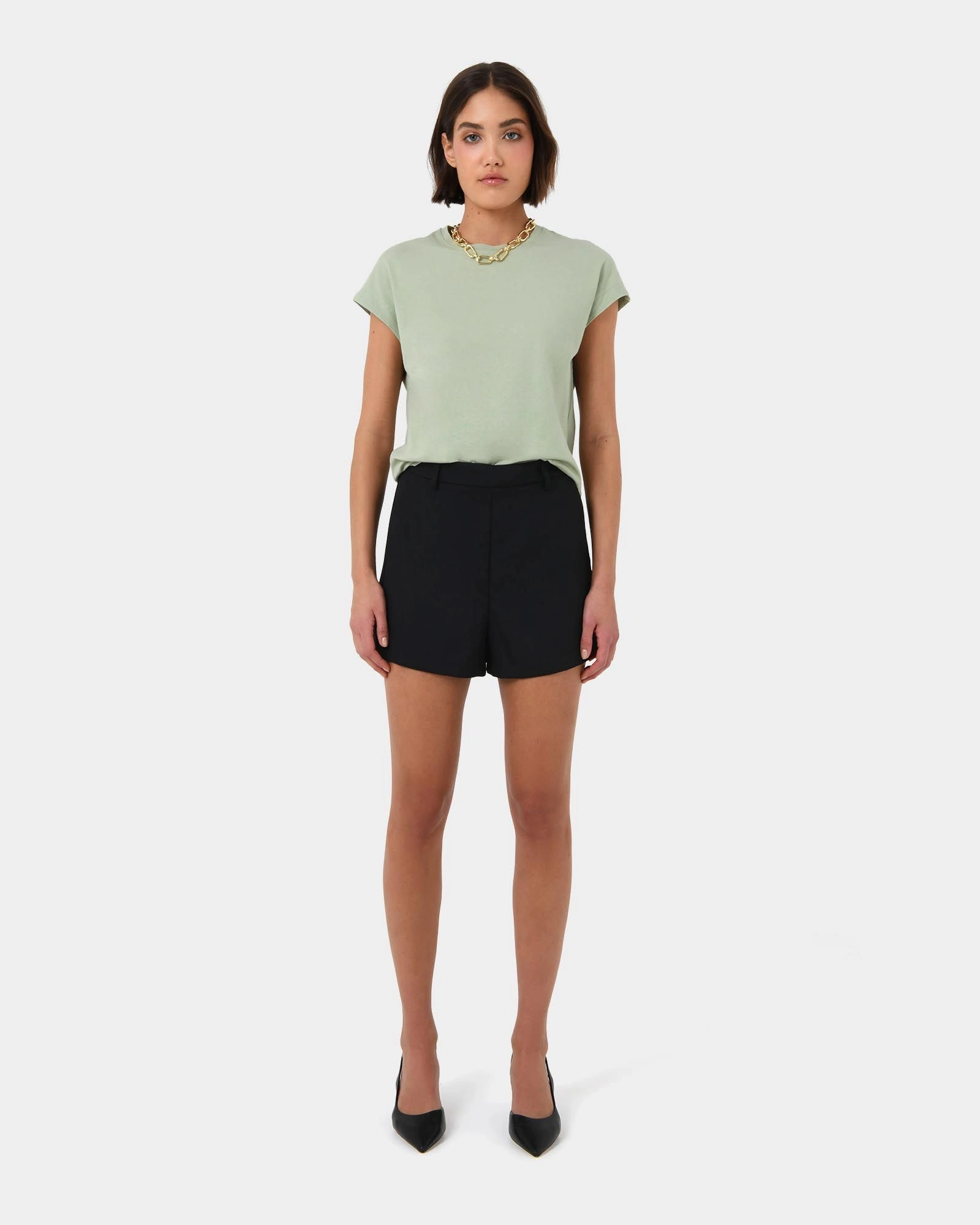 Forcast Clothing - Sara Cotton Tee