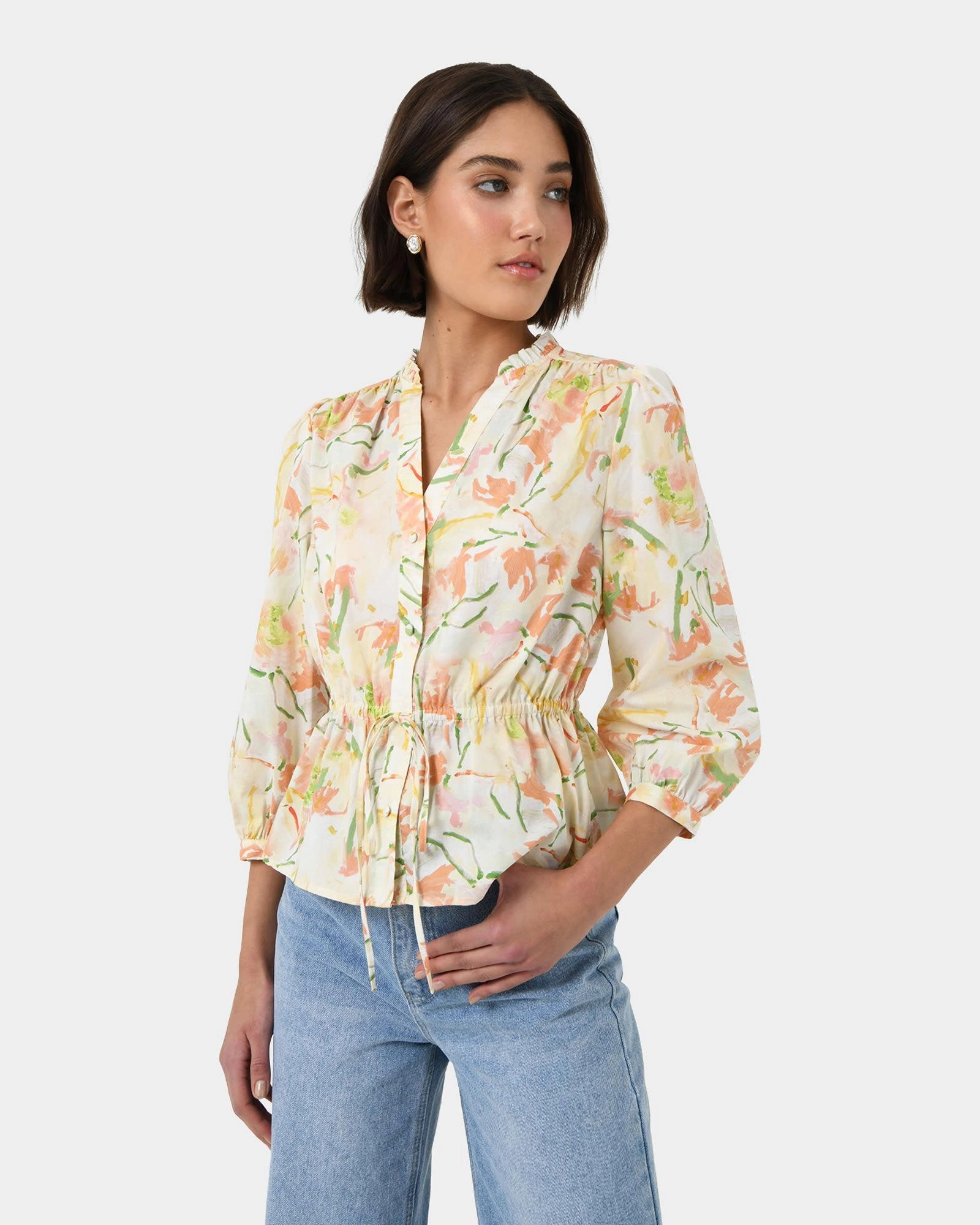 Forcast Clothing - Brielle Floral Blouse 