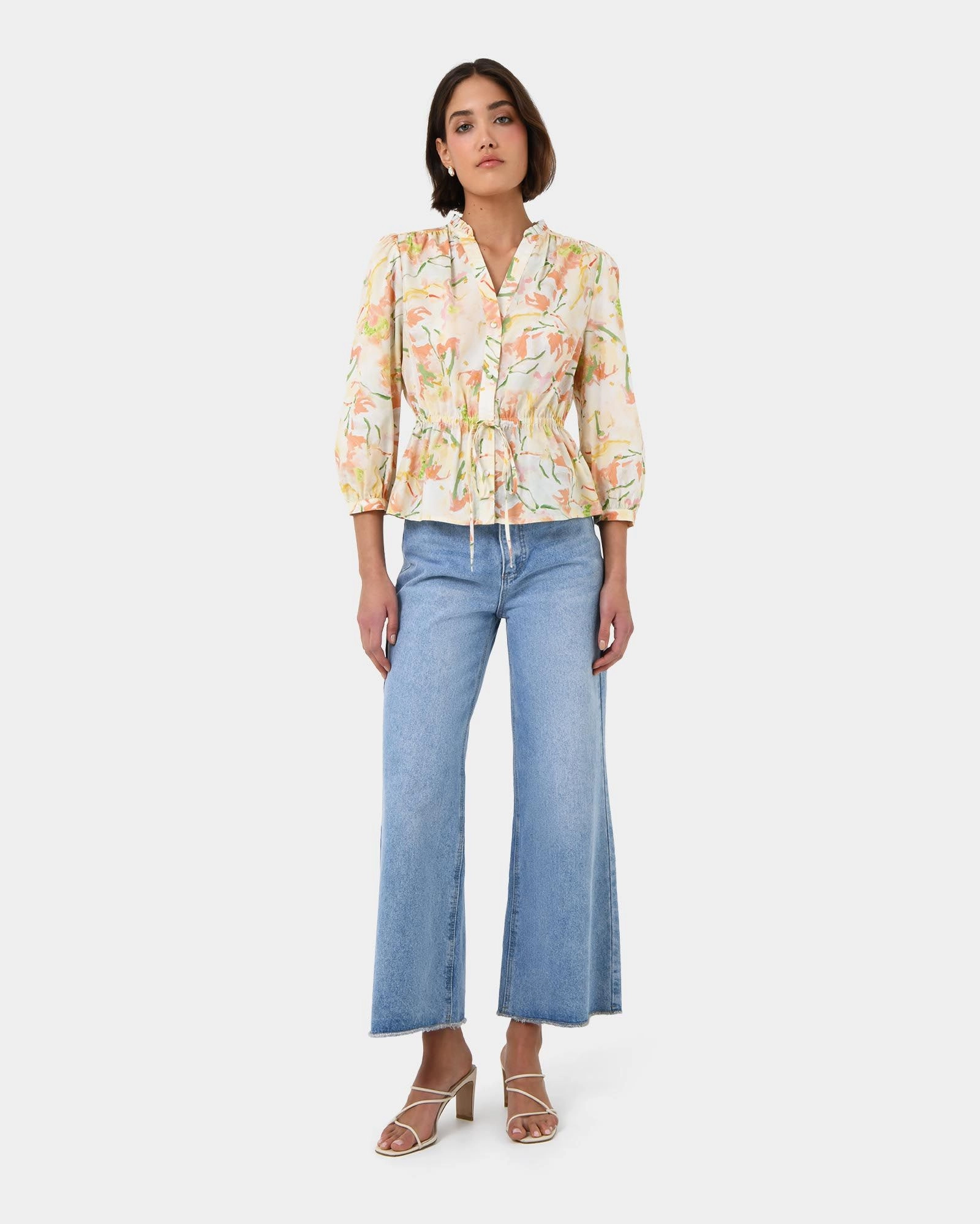 Forcast Clothing - Brielle Floral Blouse 