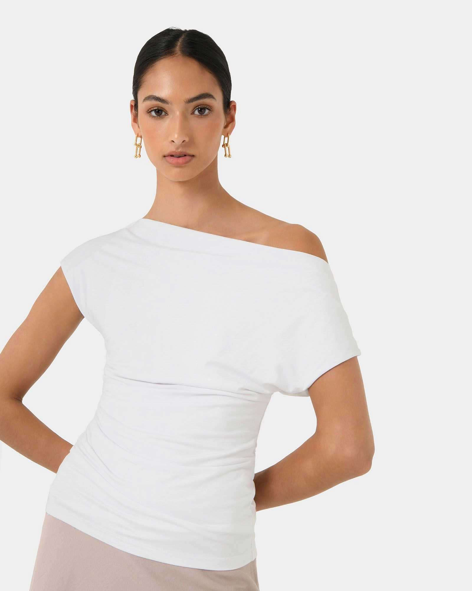 Forcast Clothing - Mia Off Shoulder Jersey Top