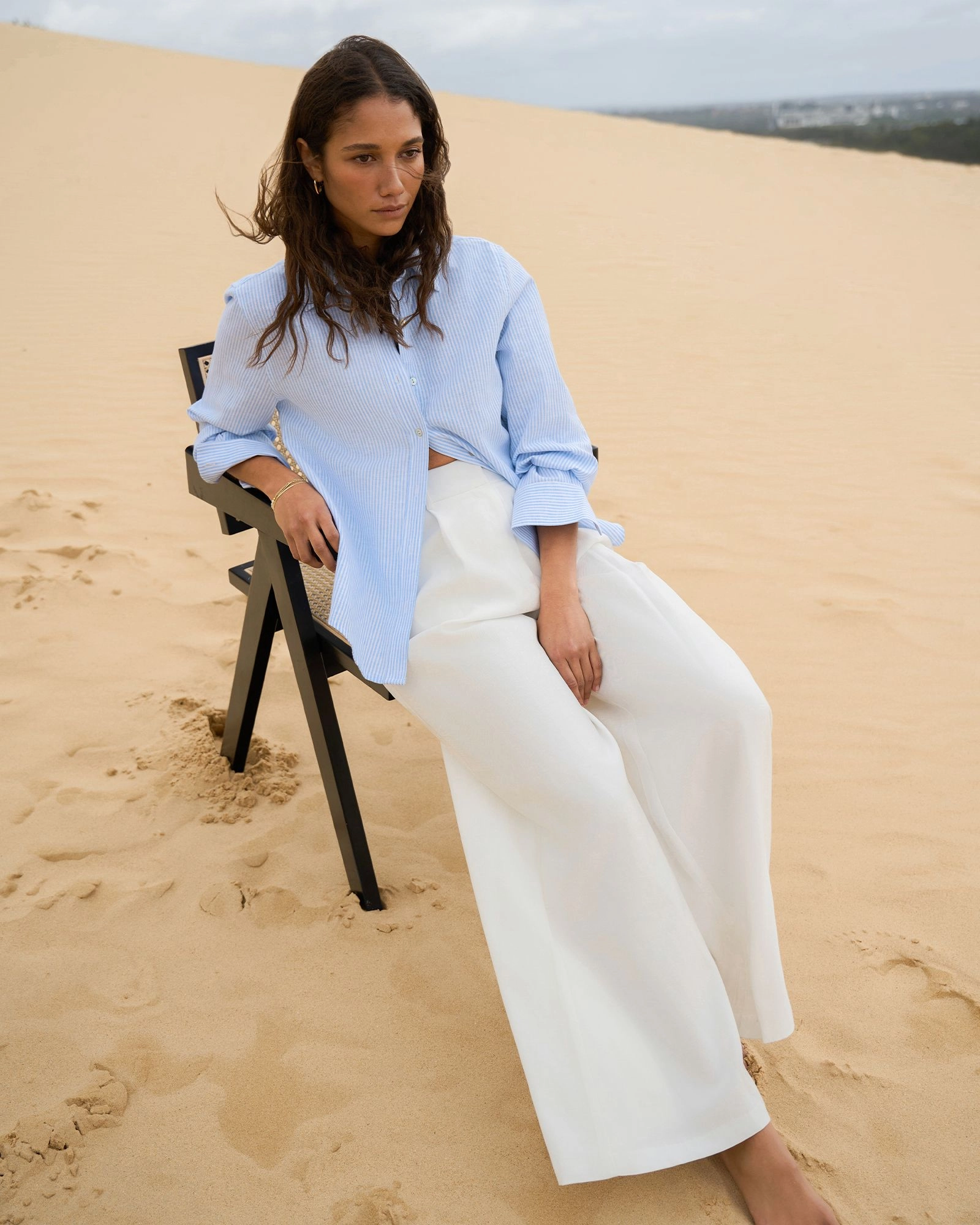 Forcast Clothing - Sam Linen Relaxed Shirt