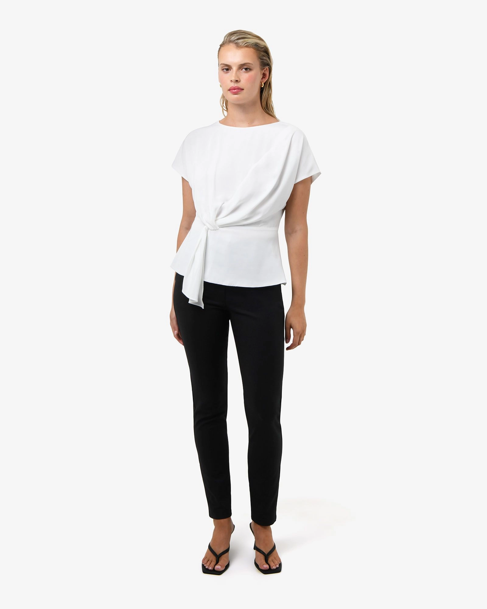 Forcast Clothing - Athena Draped Top