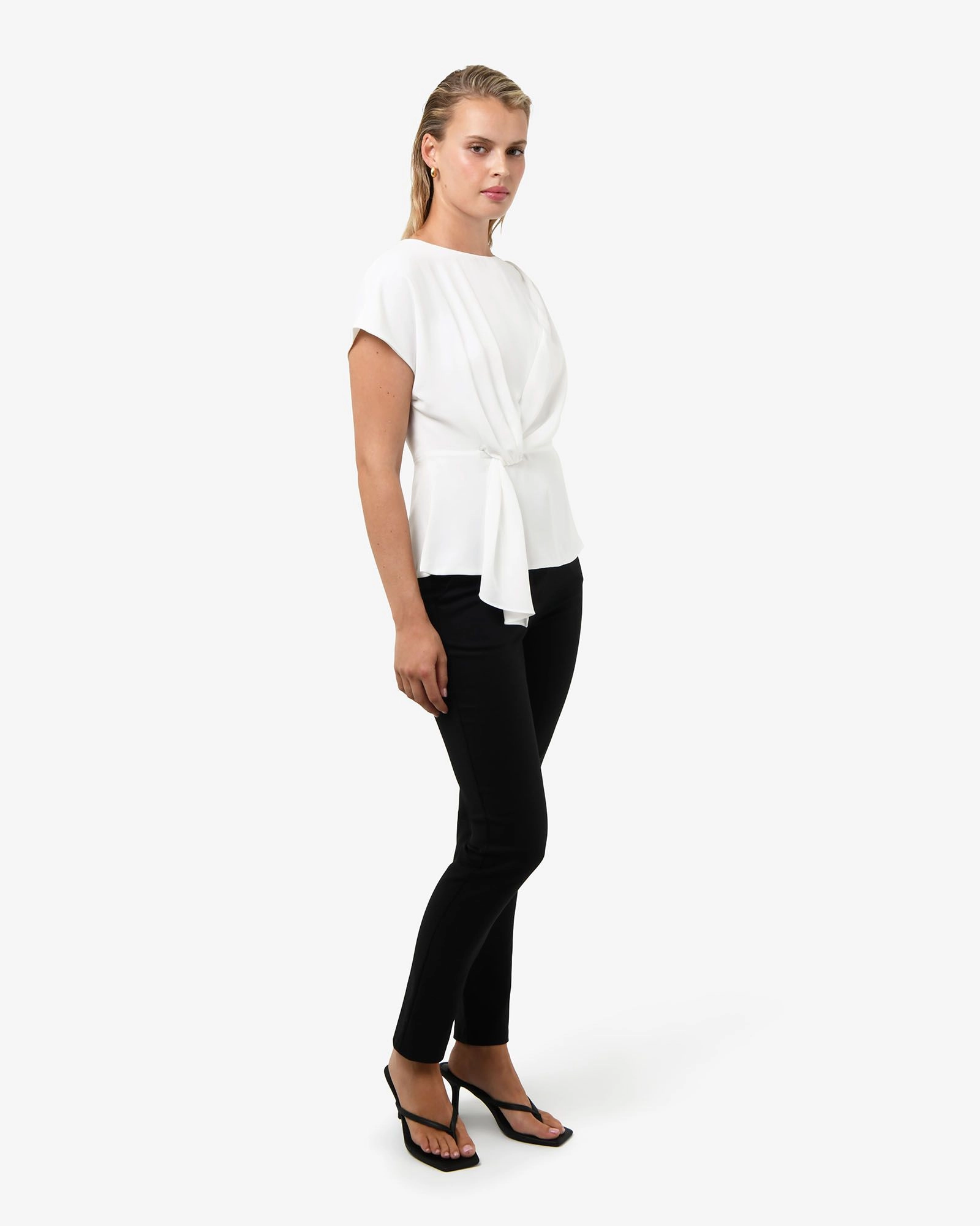 Forcast Clothing - Athena Draped Top