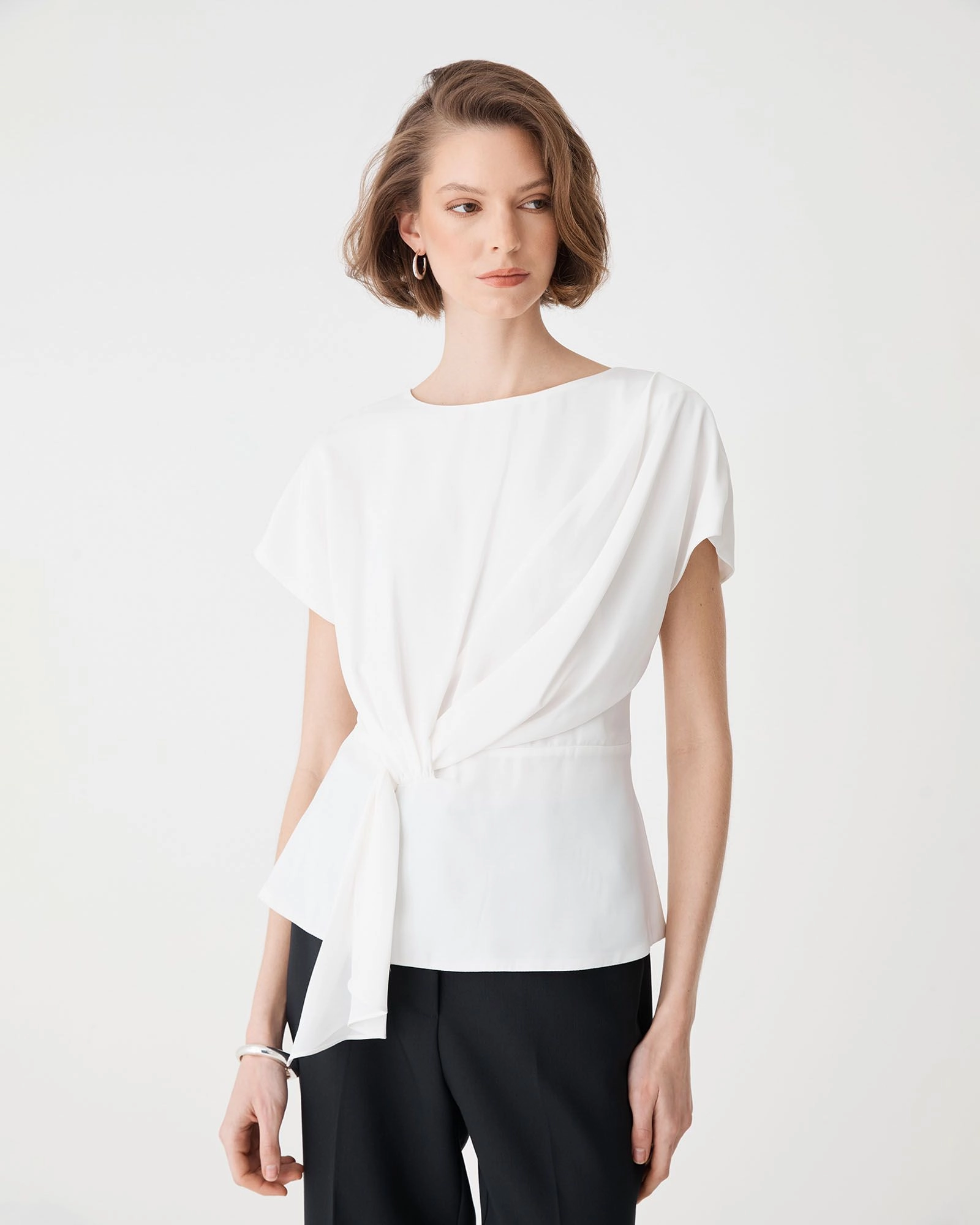 Forcast Clothing - Athena Draped Top