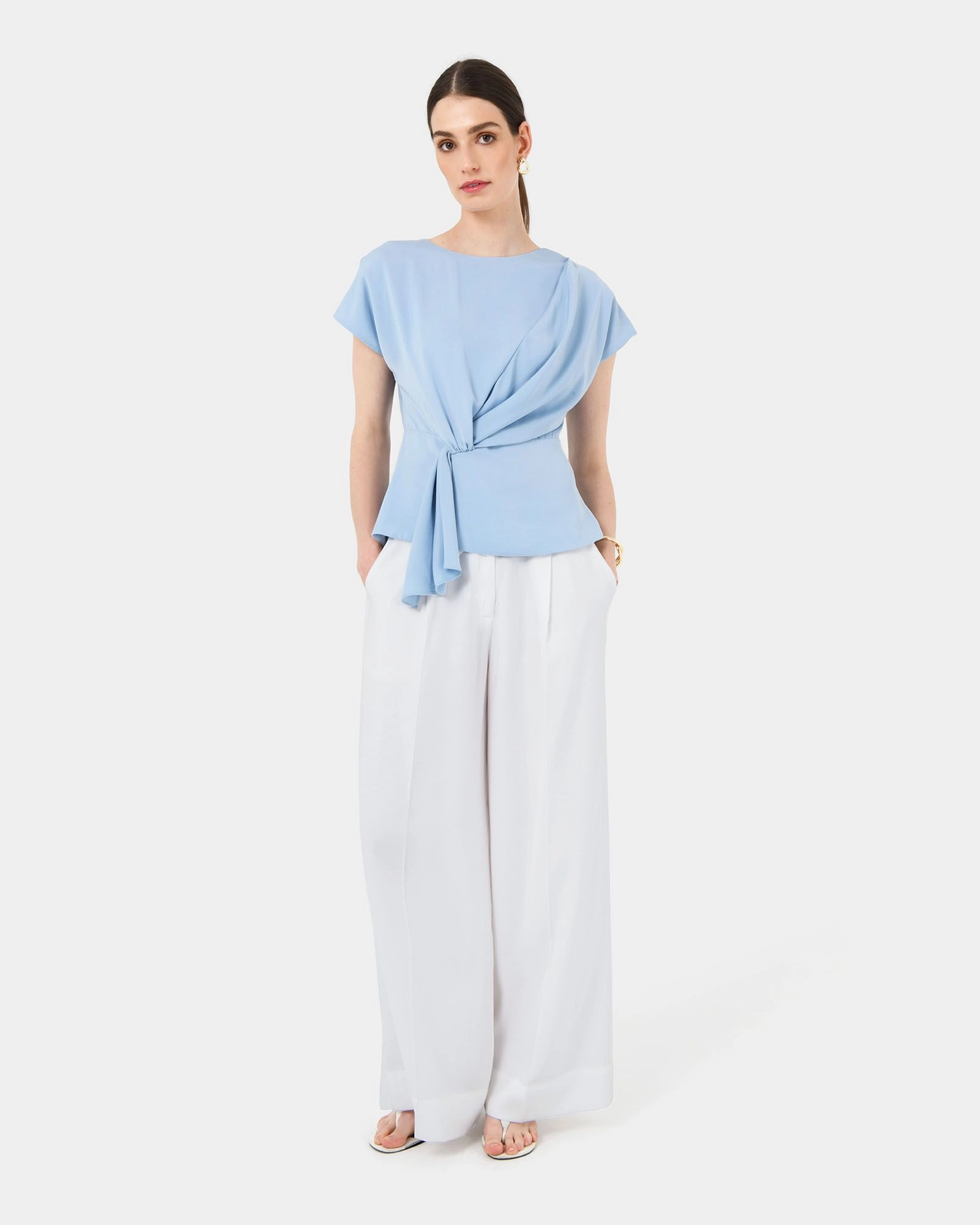 Forcast Clothing - Athena Draped Top