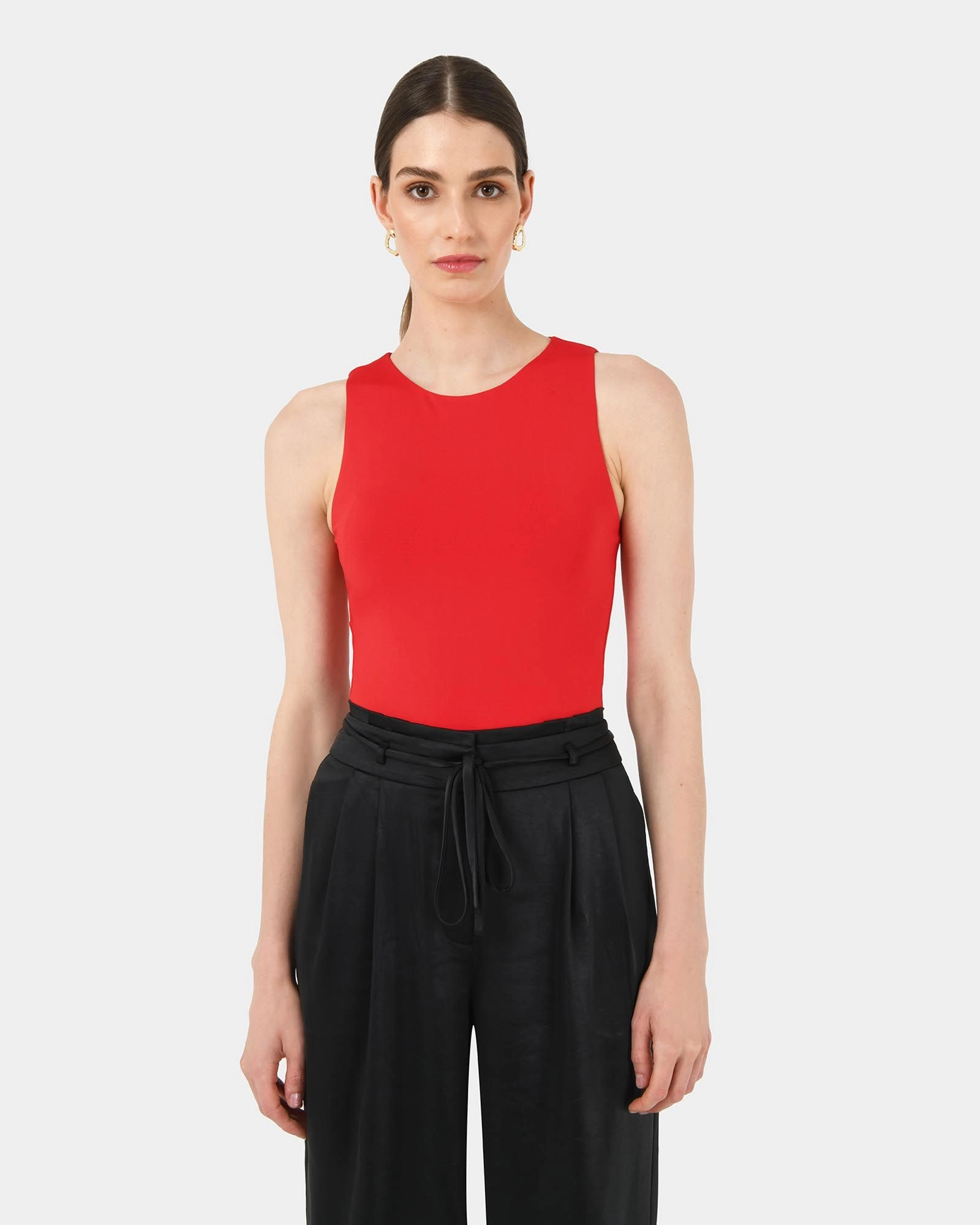 Forcast Clothing - Liv Round Neck Tank Top