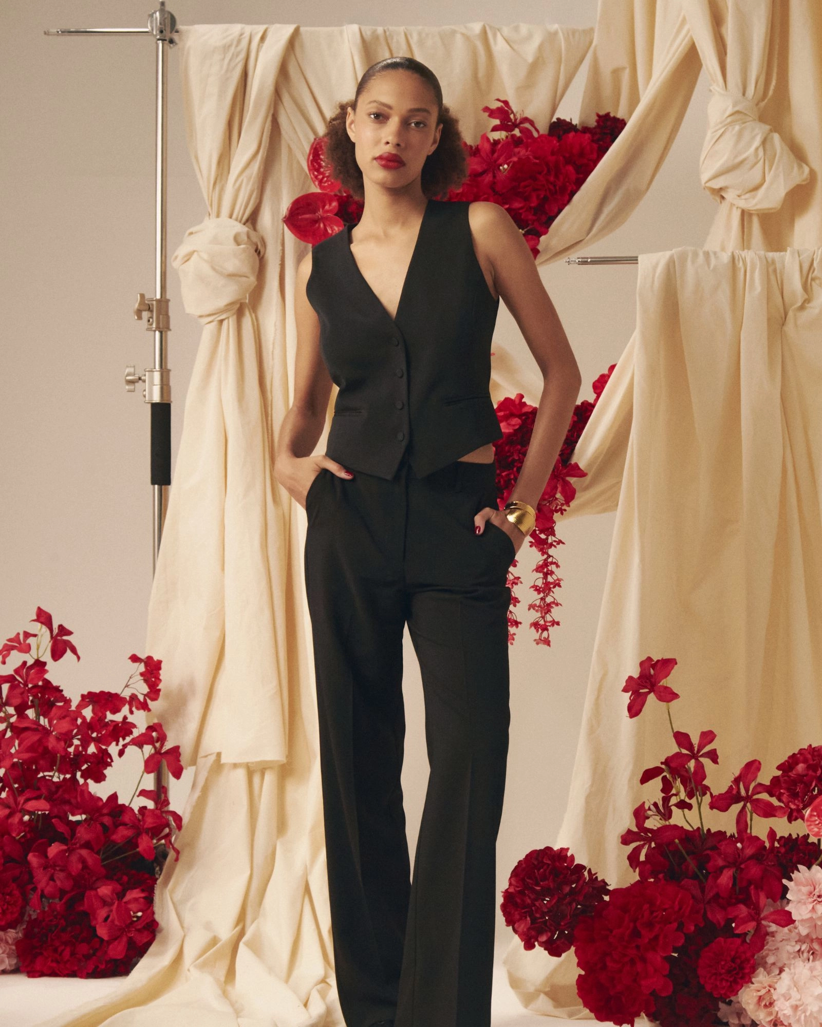 Forcast Clothing - Eve Classic Two-Tone Vest