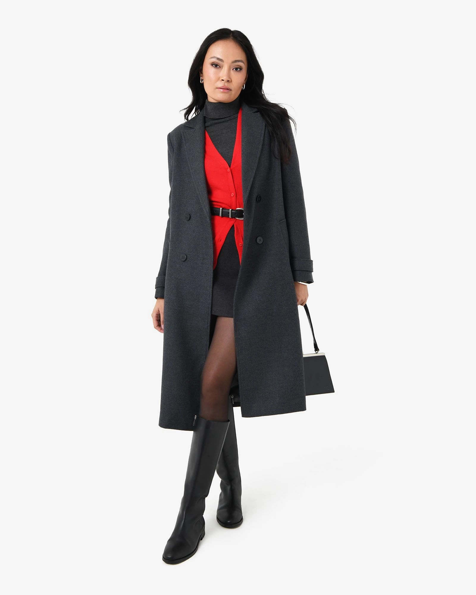 Forcast Clothing - Jacquie Double Breasted Coat