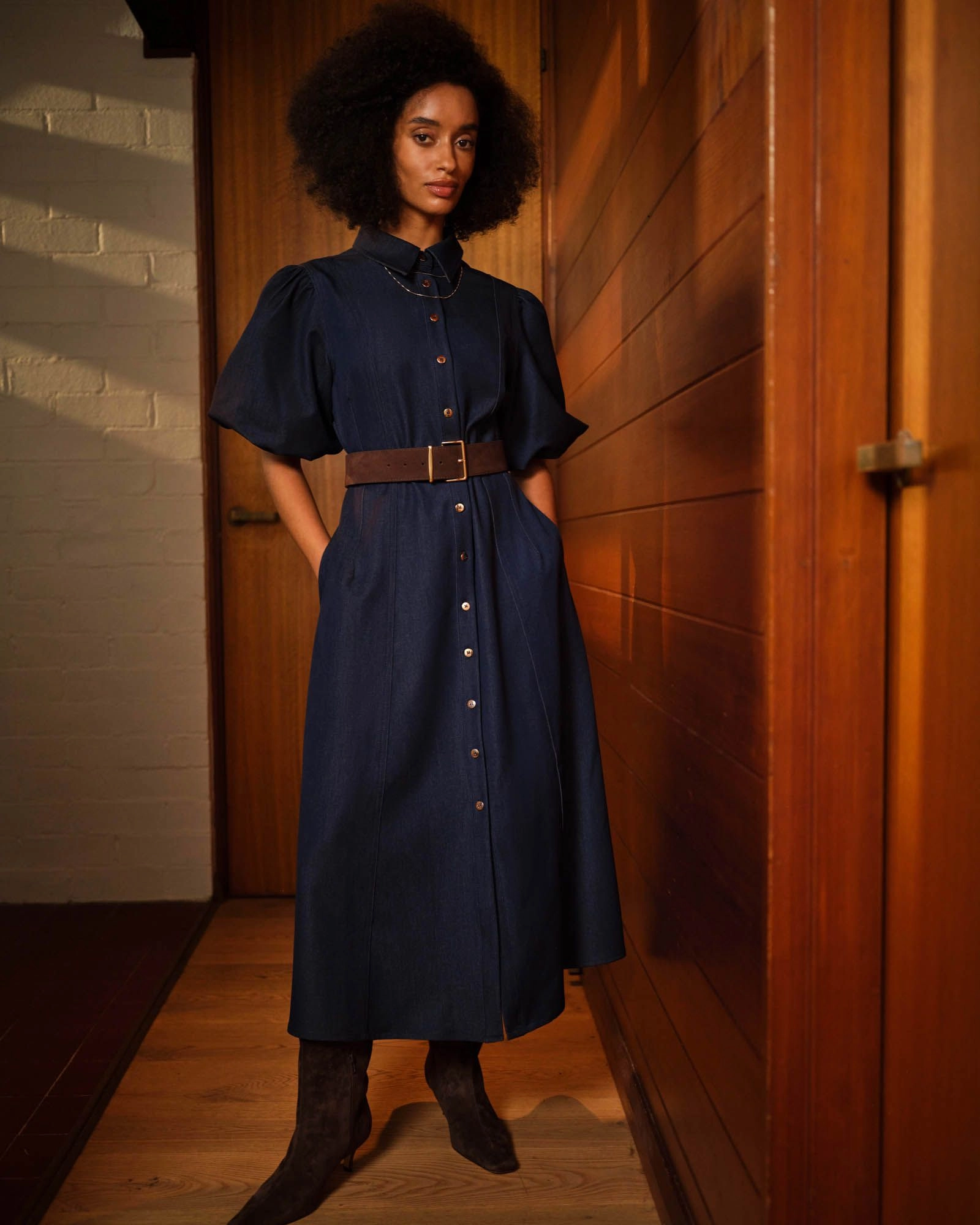 Forcast Clothing - Ruka Midi Dress