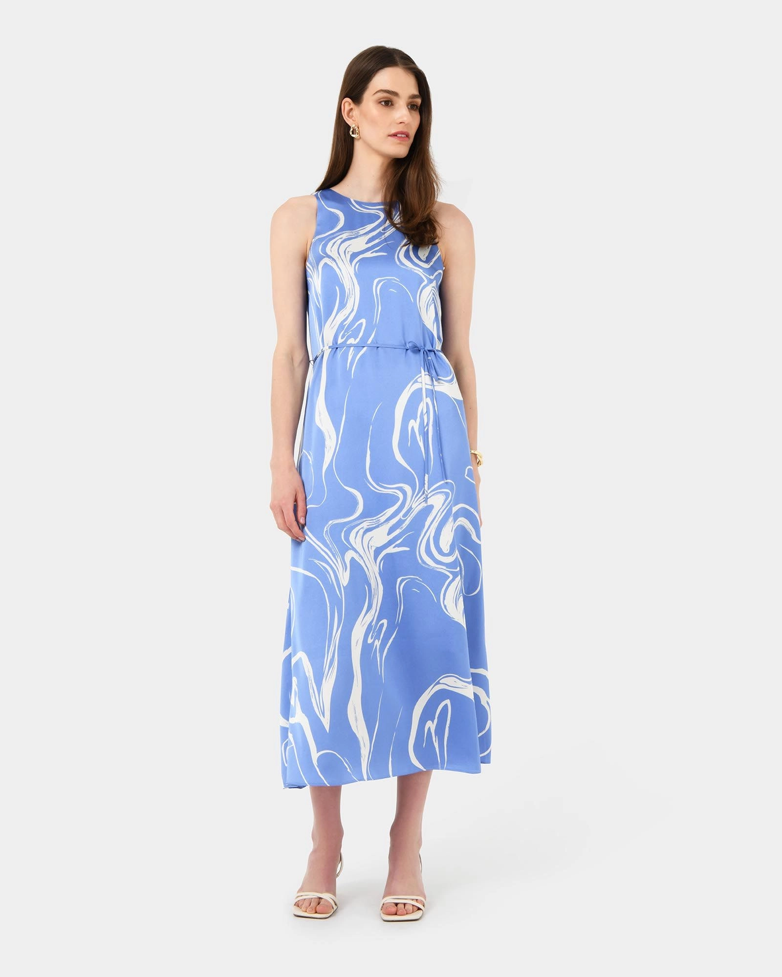 Forcast Clothing - Gretchen Printed Midi Dress 
