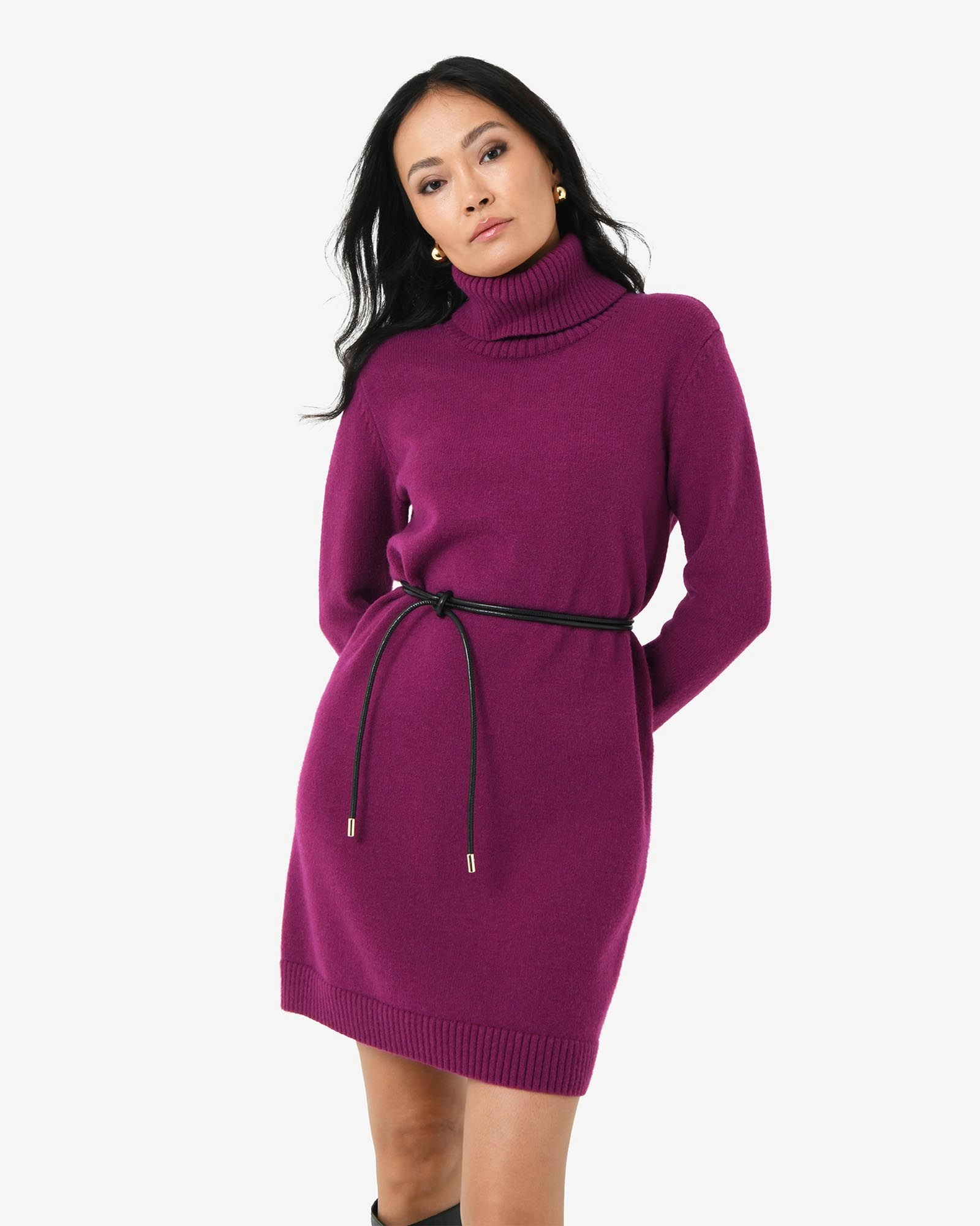 Forcast Clothing - Sasha Wool Blend Knit Dress