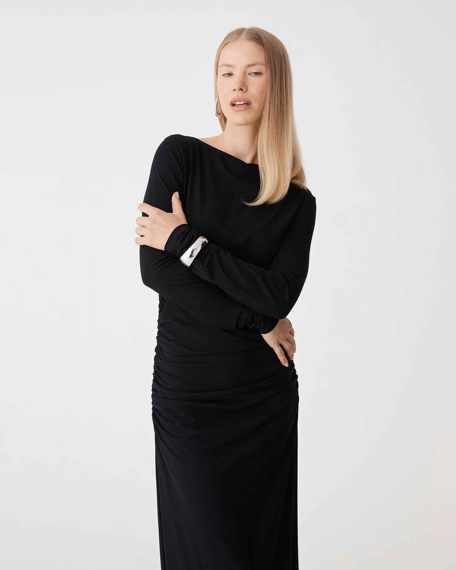 Forcast Clothing - Isobel Bamboo Ruched Dress