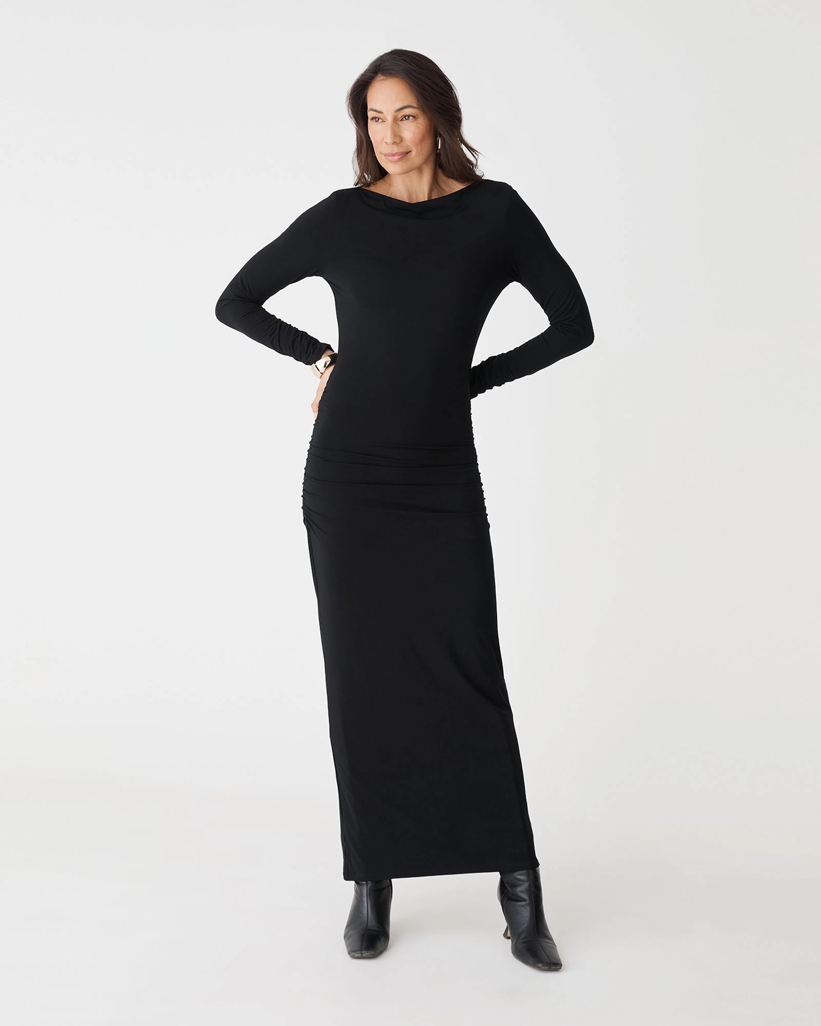 Forcast Clothing - Isobel Bamboo Ruched Dress
