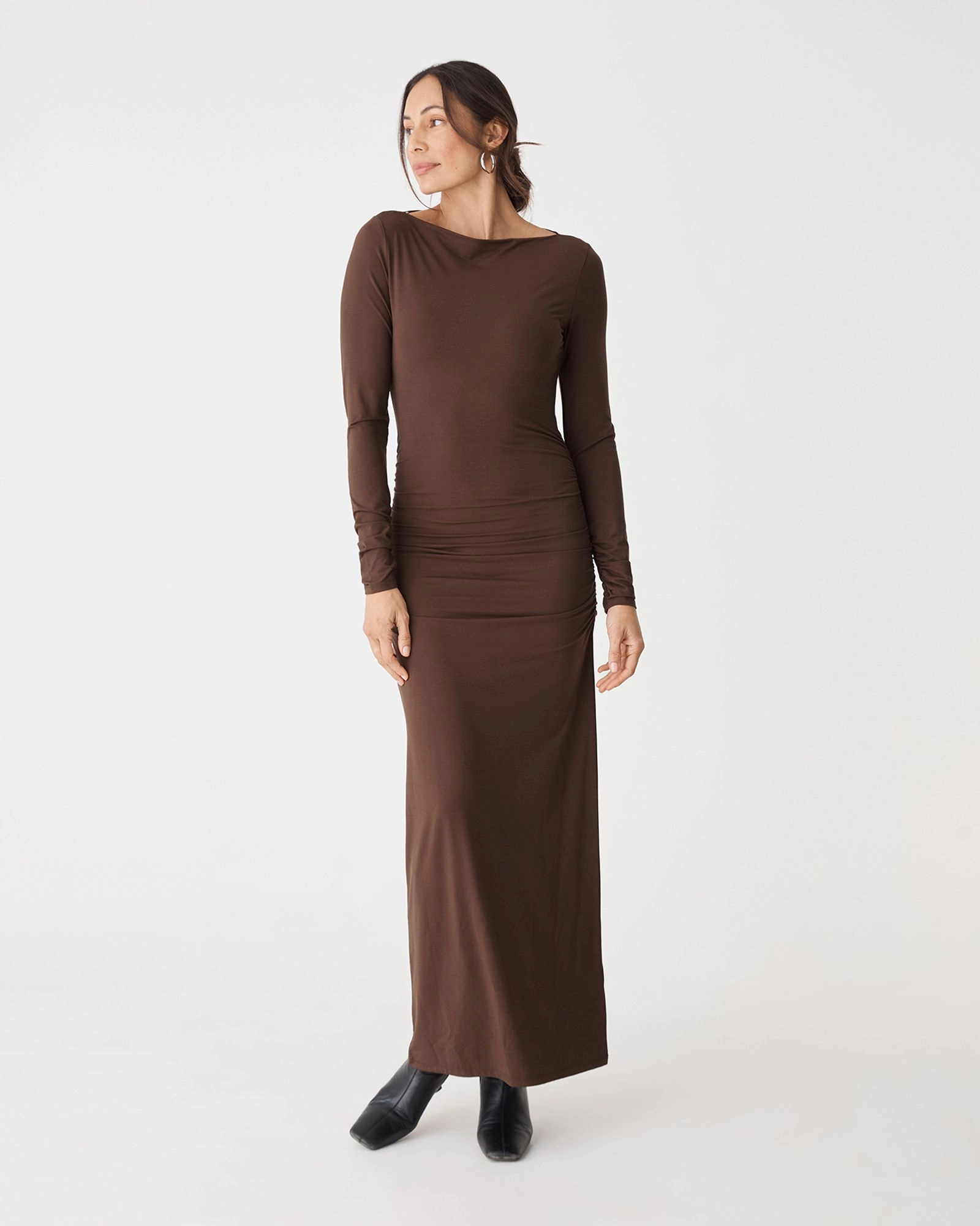 Forcast Clothing - Isobel Bamboo Ruched Dress