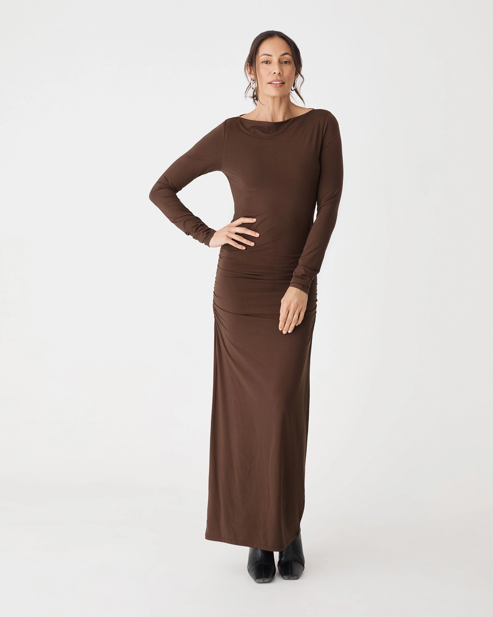 Forcast Clothing - Isobel Bamboo Ruched Dress