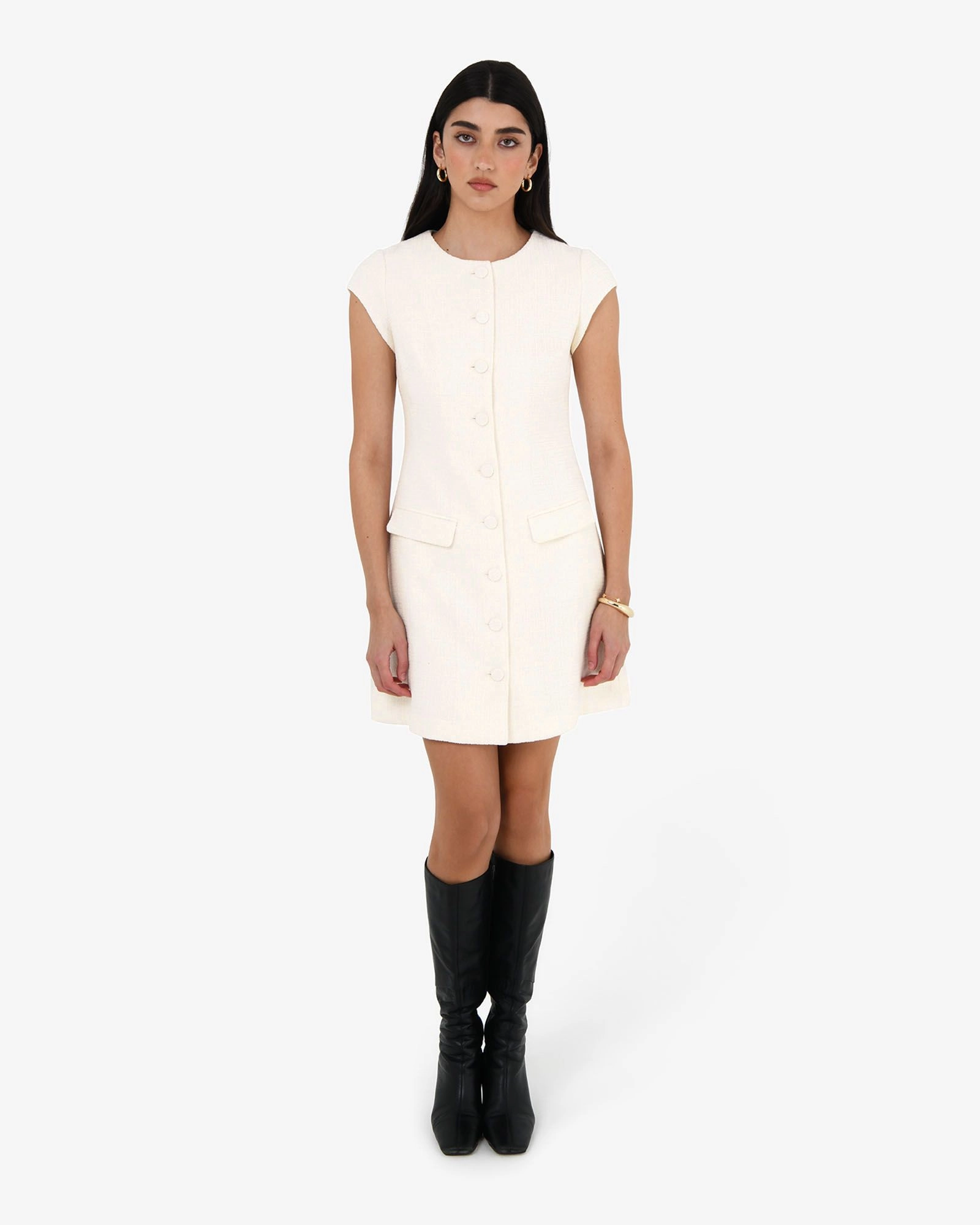 Forcast Clothing - Cynthia Tweed Short Dress