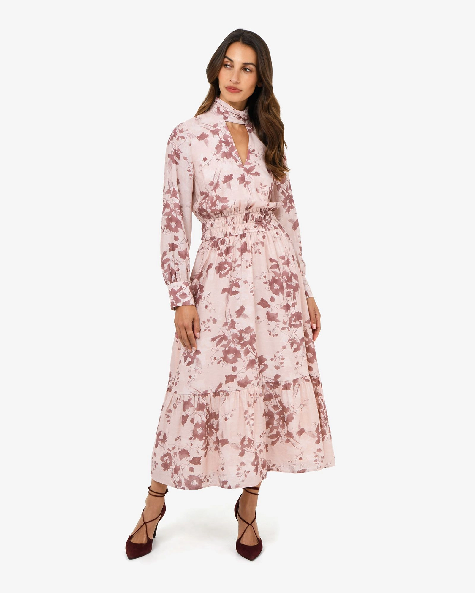 Forcast Clothing - Lesley Tiered Floral Dress