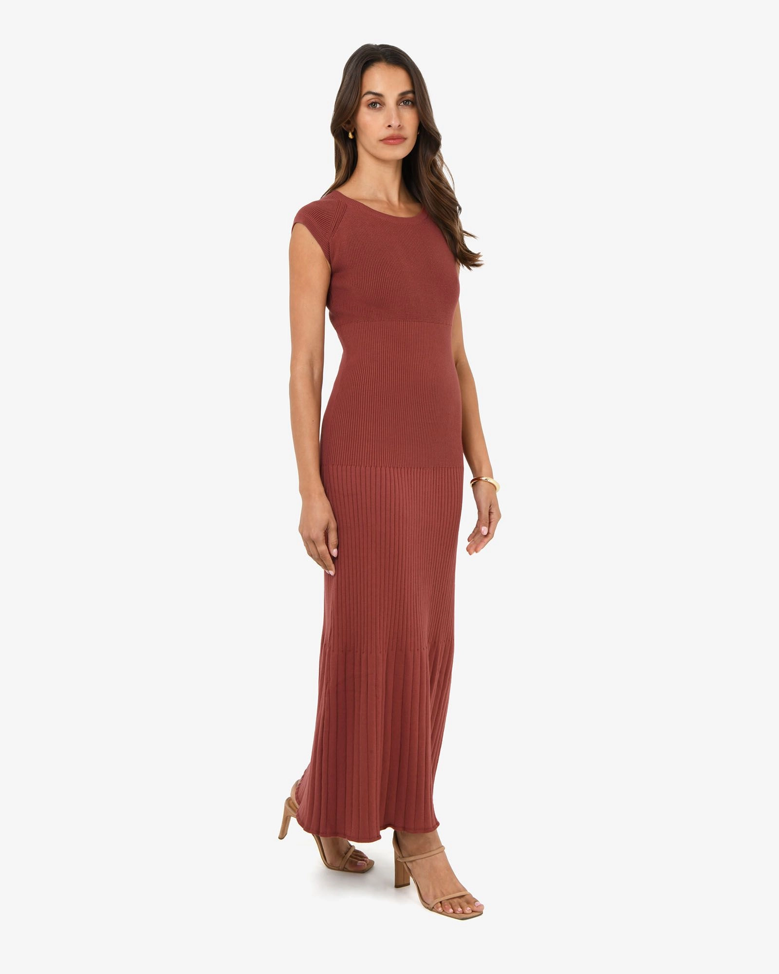 Forcast Clothing - Lourdes Ribbed Knit Dress