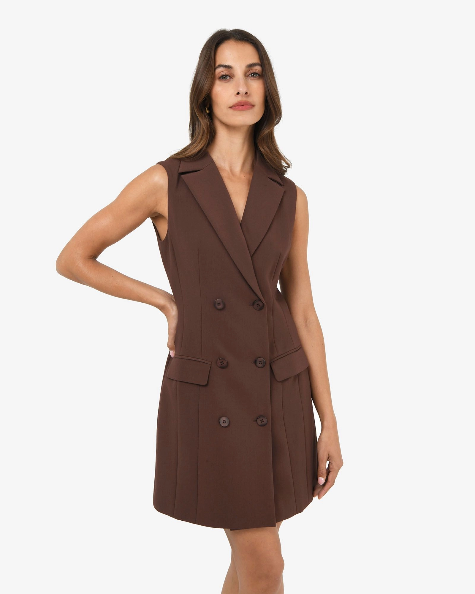 Forcast Clothing - Nikki Double Breasted Dress