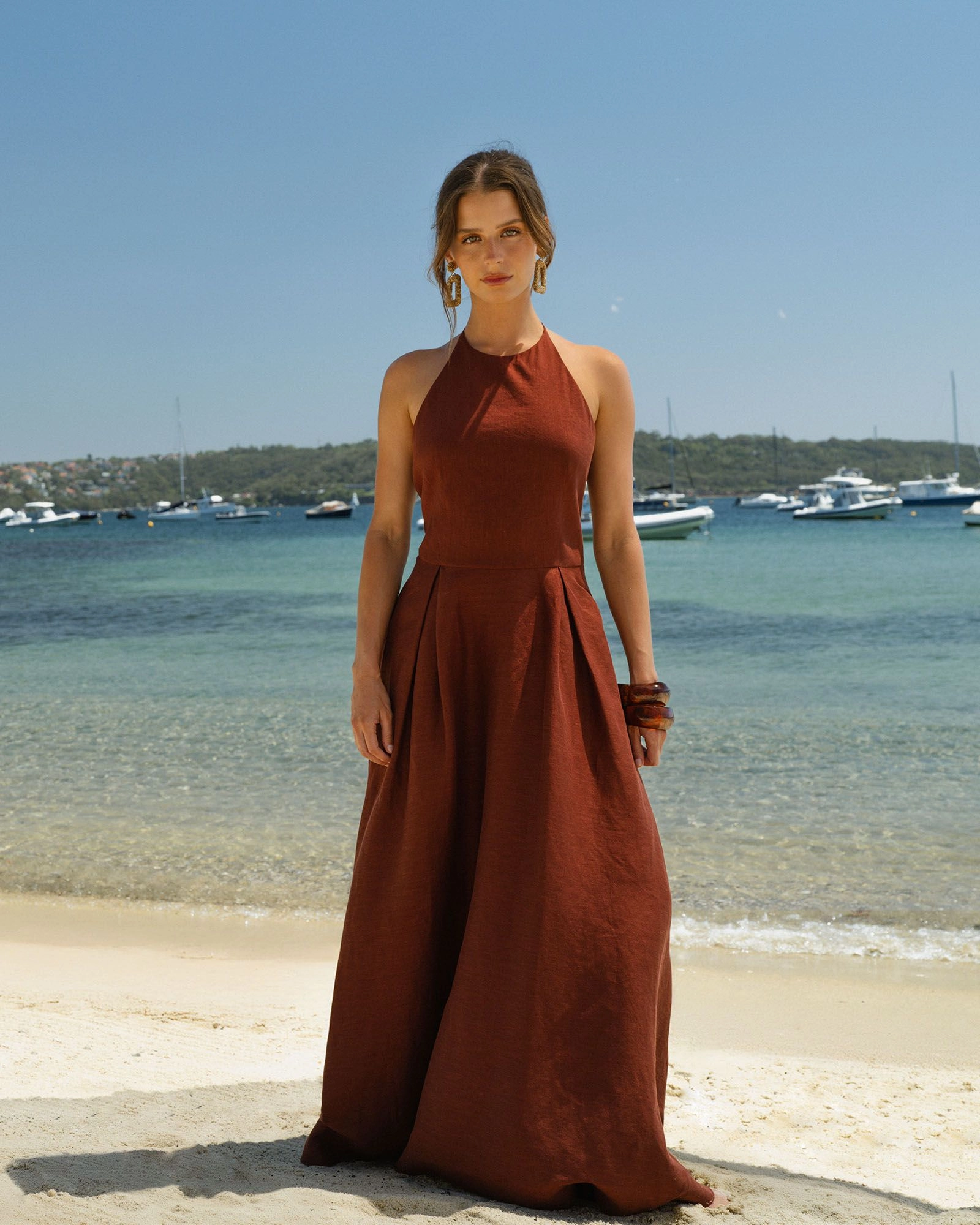 Forcast Clothing - Lennie Halter Maxi Dress