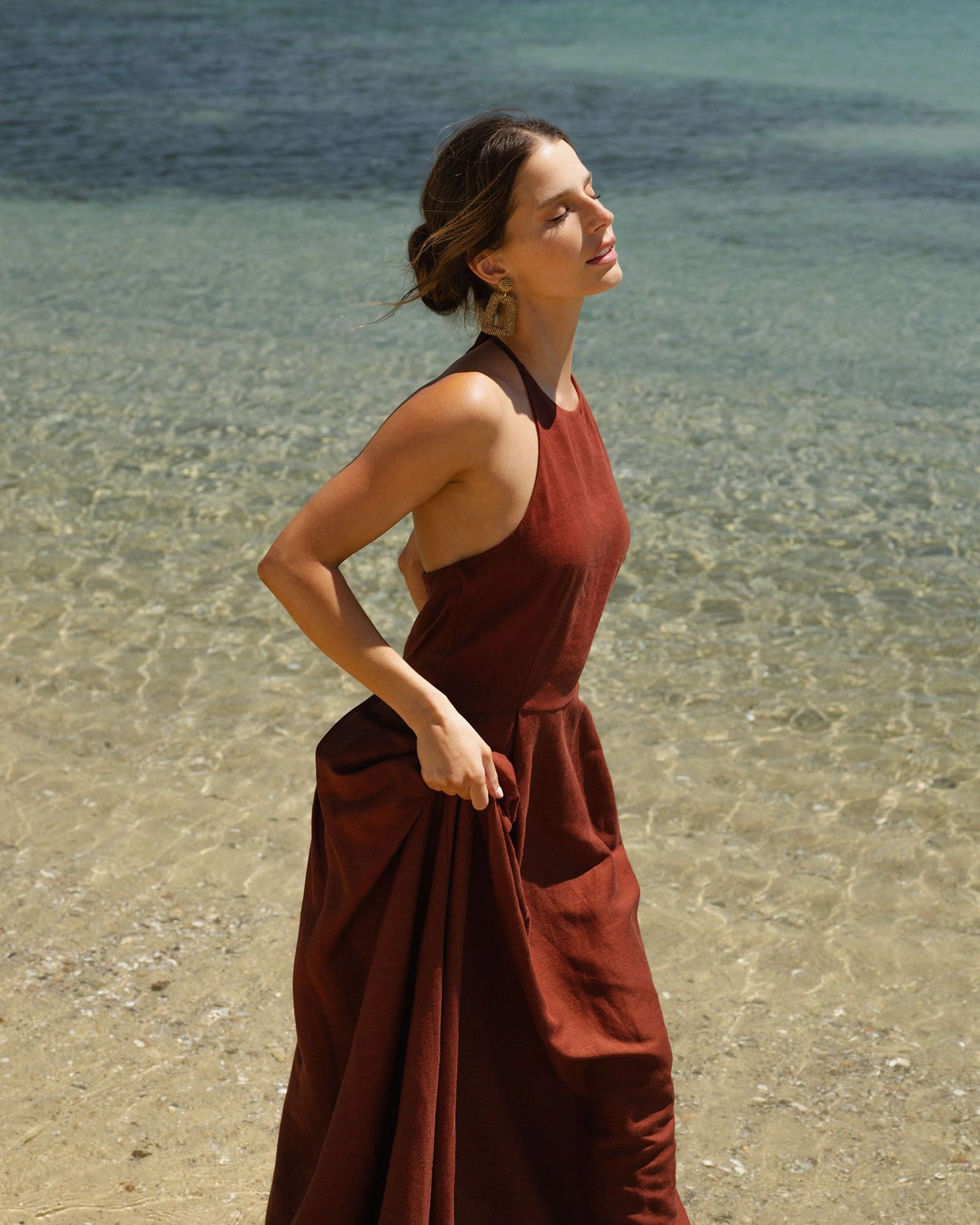 Forcast Clothing - Lennie Halter Maxi Dress