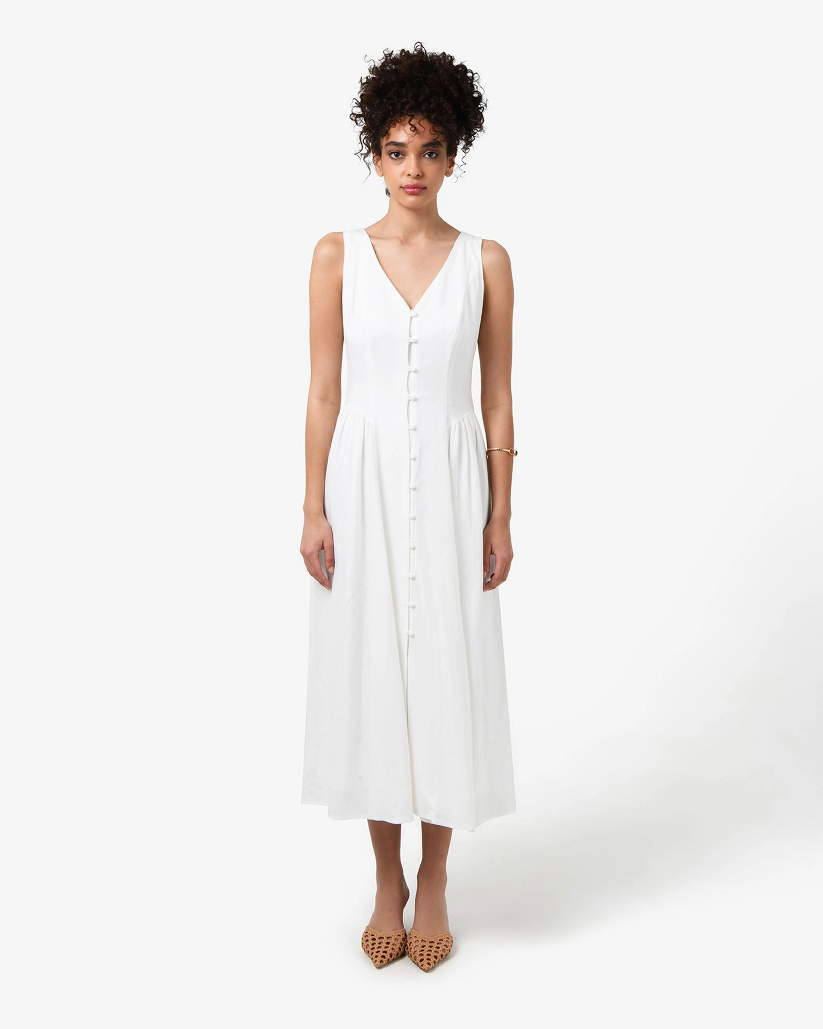 Forcast Clothing - Kendal Linen Blend Dress