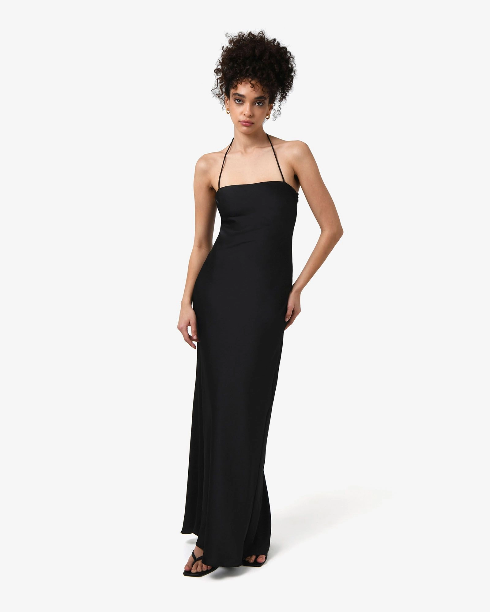 Forcast Clothing - Martini Strapless Satin Dress