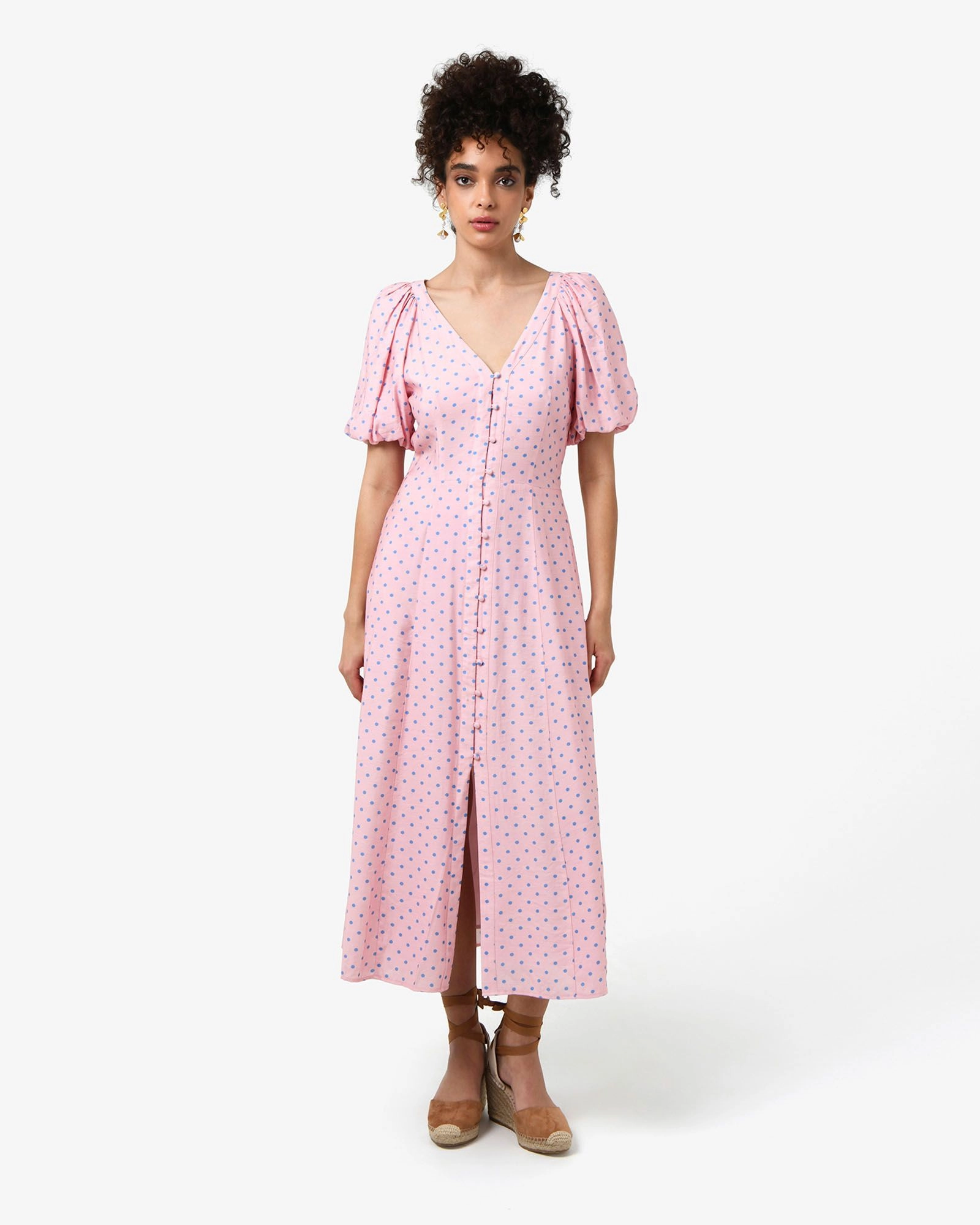 Forcast Clothing - Almeria Polka Dot Dress