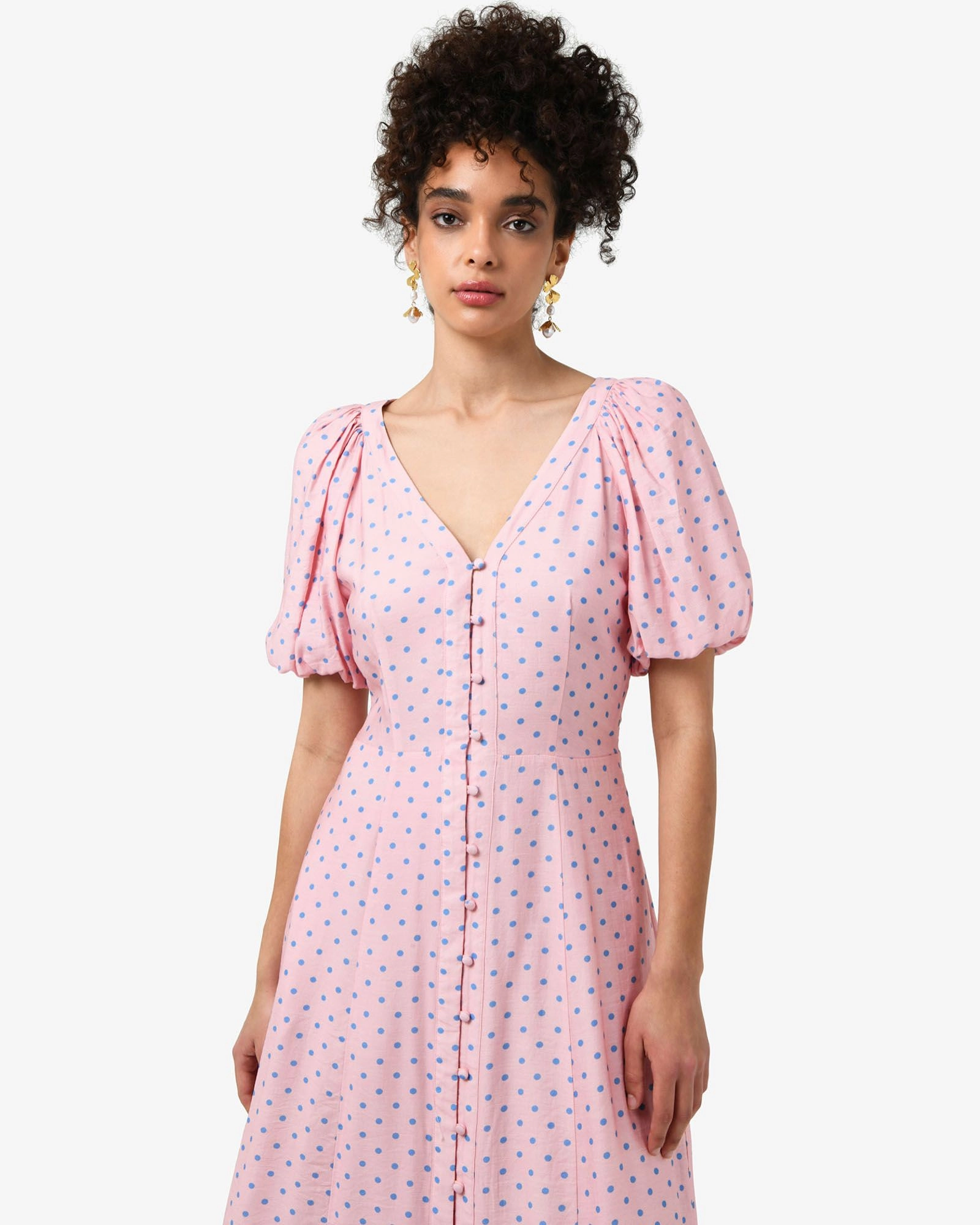 Forcast Clothing - Almeria Polka Dot Dress