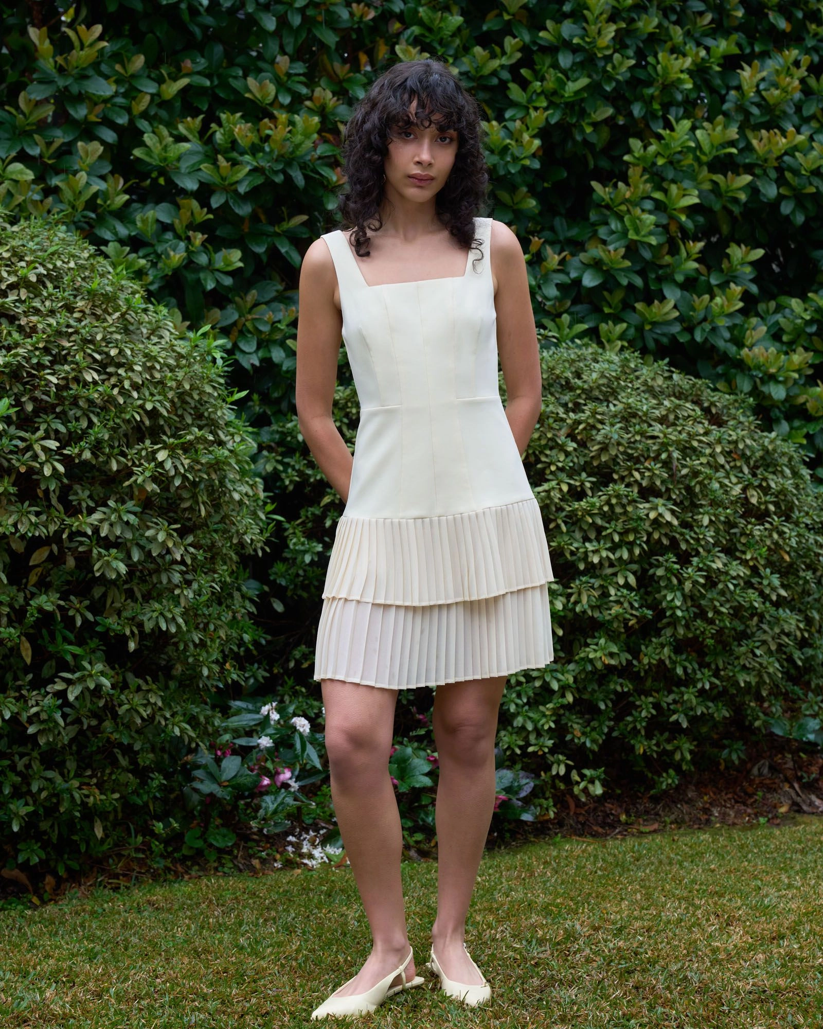 Forcast Clothing - Francis Drop Waist Mini Dress