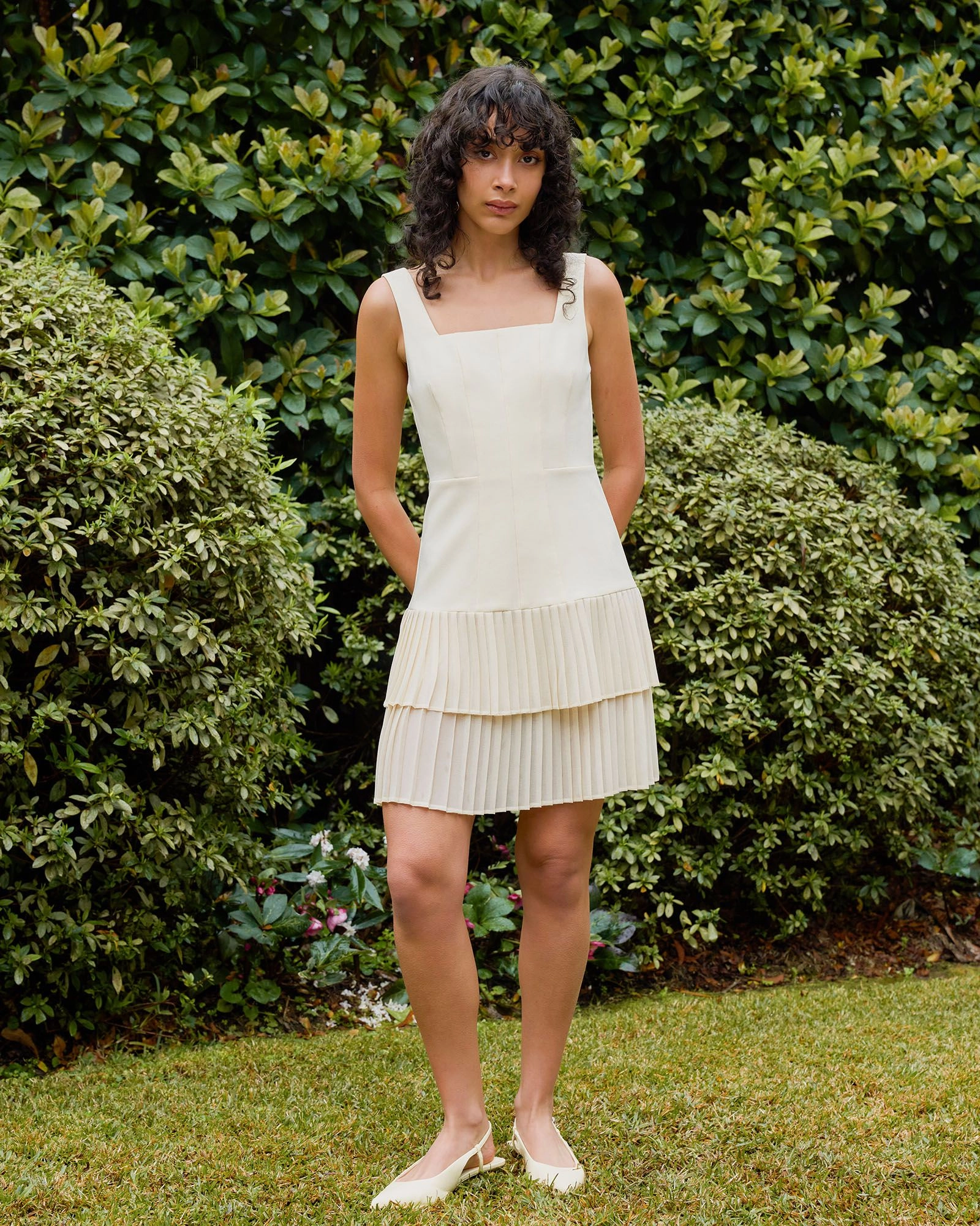 Forcast Clothing - Francis Drop Waist Mini Dress