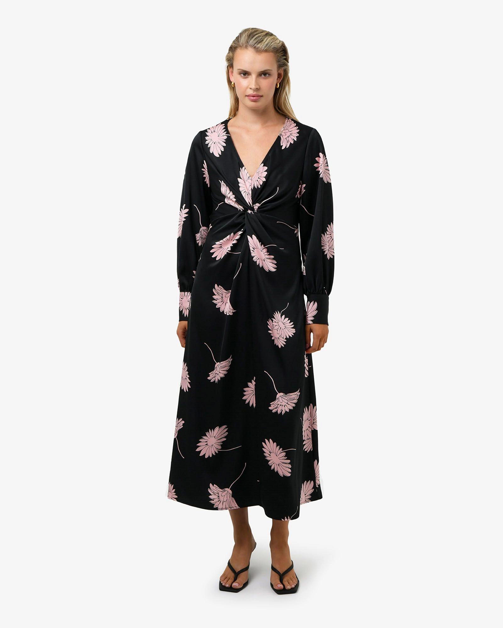 Forcast Clothing - Felicia Floral Twist Dress