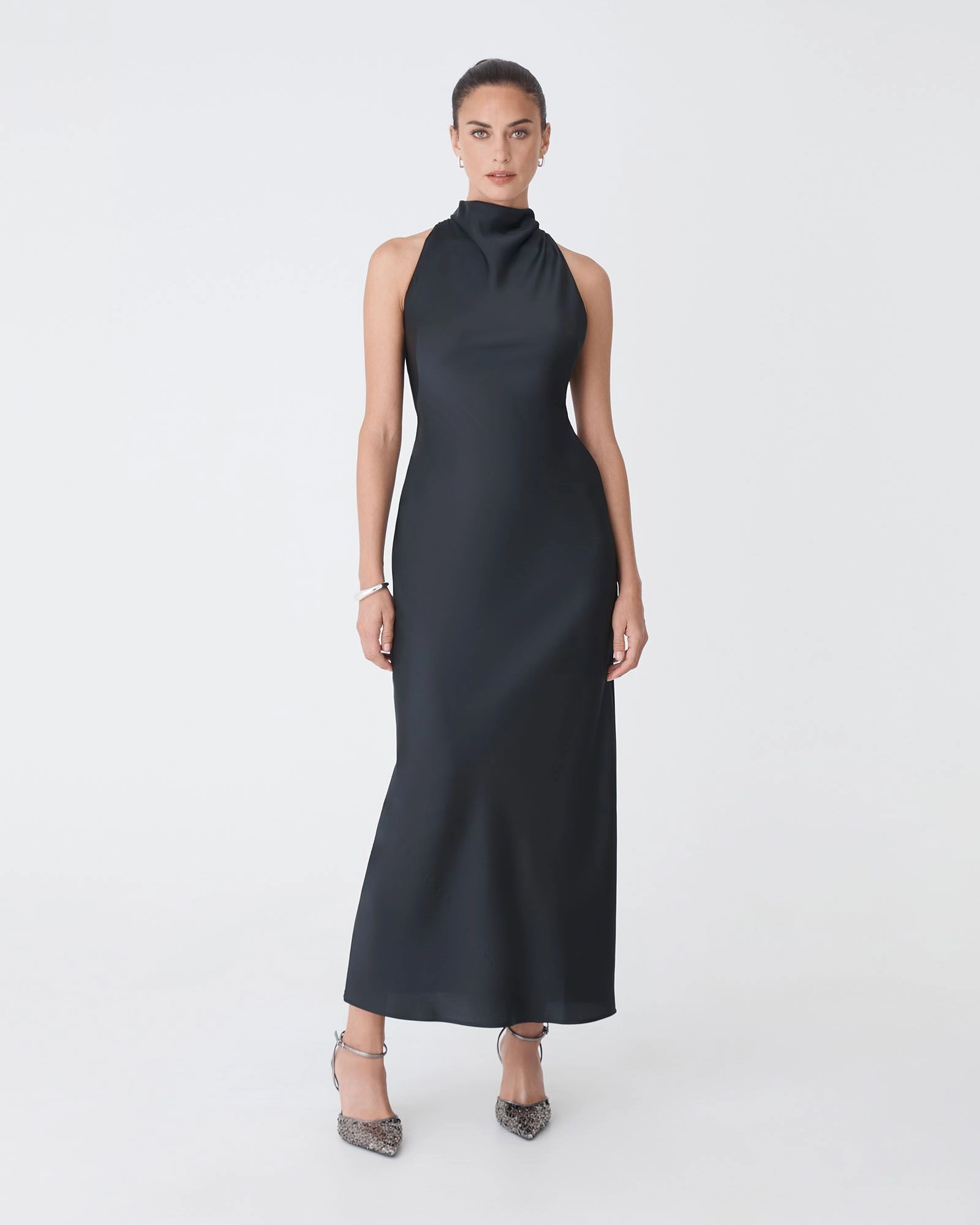 Forcast Clothing - Delilah Bias Satin Dress