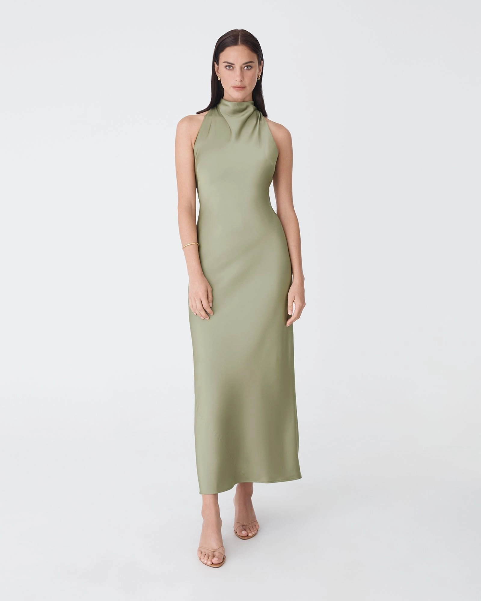Forcast Clothing - Delilah Bias Satin Dress
