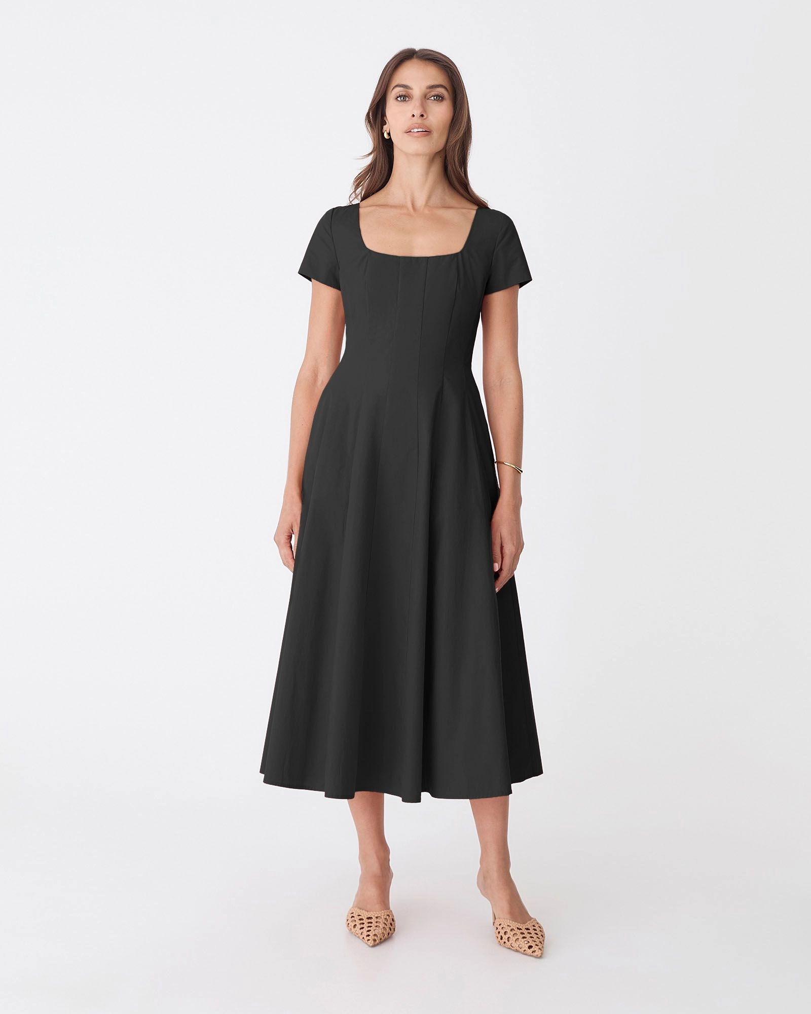 Forcast Clothing - Brielle Cotton Sundress