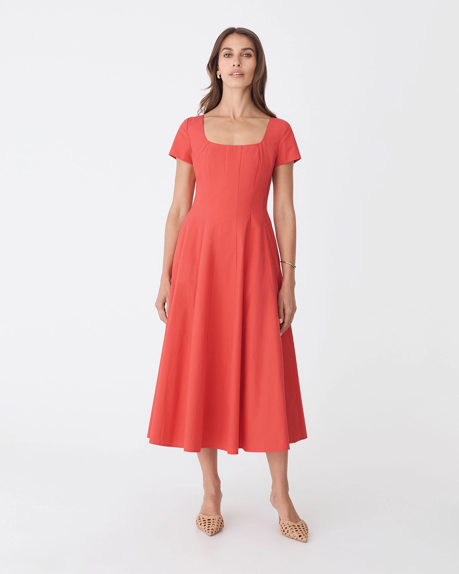 Forcast Clothing - Brielle Cotton Sundress