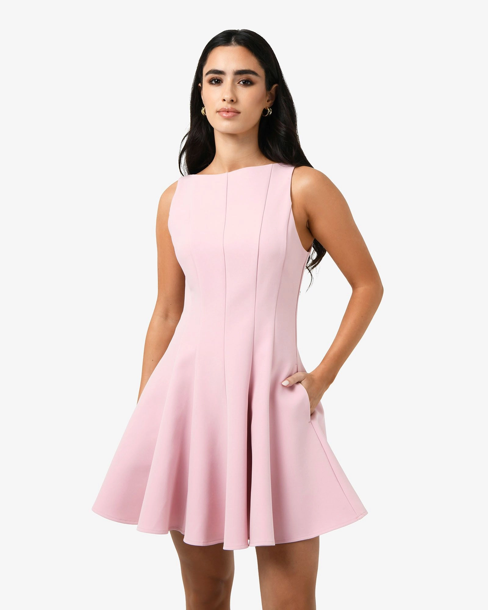 Forcast Clothing - Sandy Panel Mini Dress