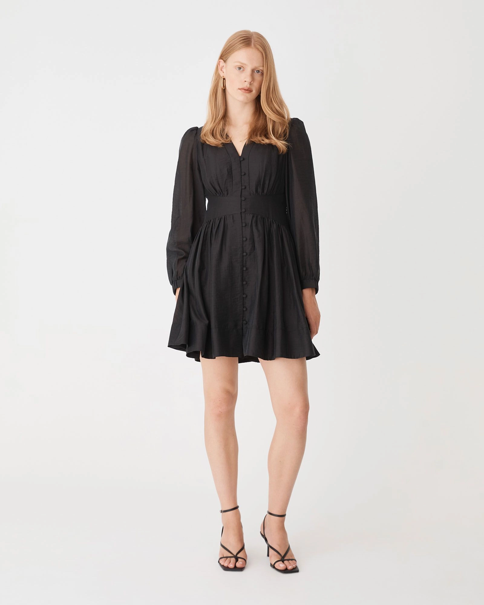 Forcast Clothing - Paloma V-Neck Mini Dress