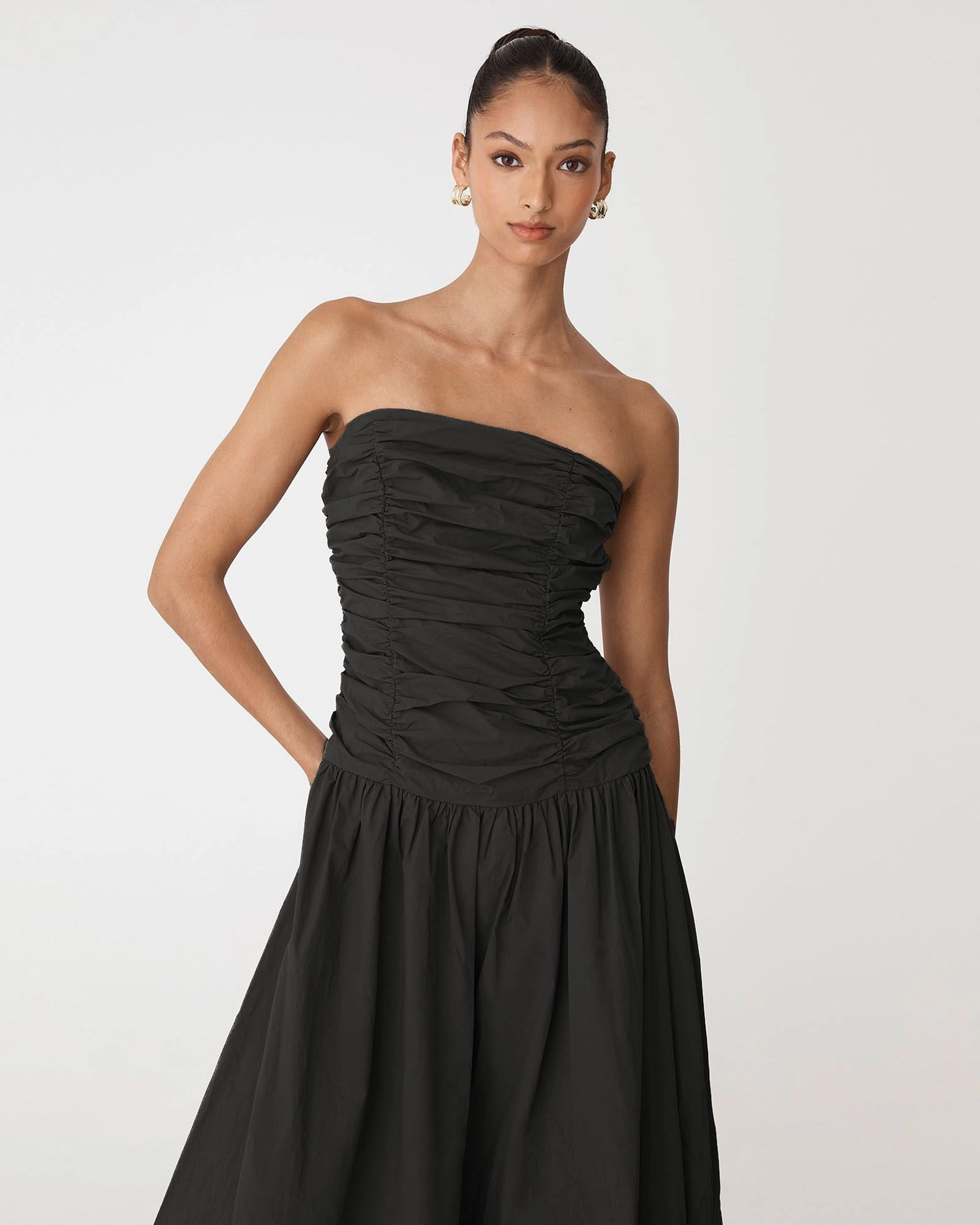 Forast Clothing - Cathy Cotton Modal Midi Dress 