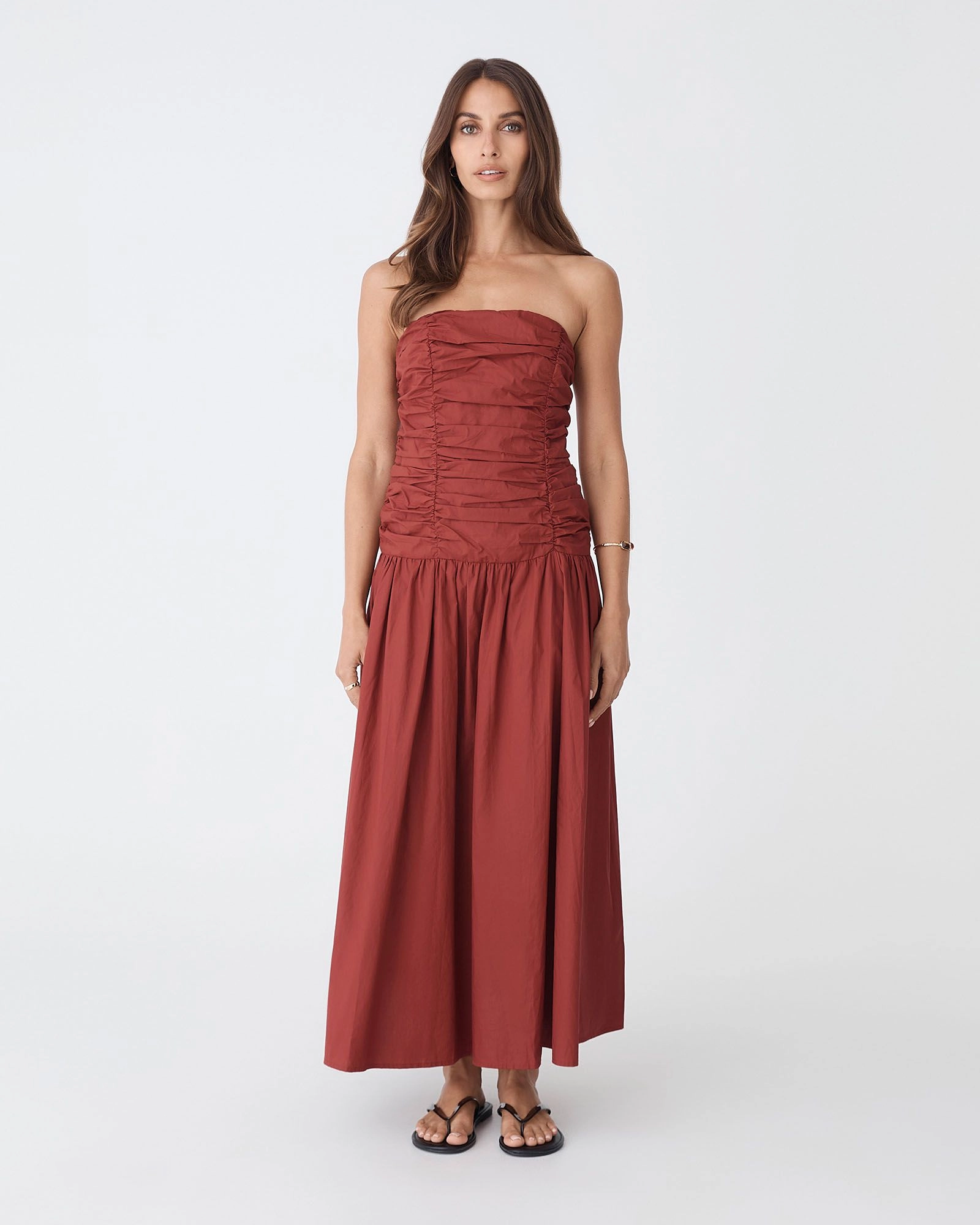 Forcast Clothing - Cathy Cotton Modal Midi Dress 